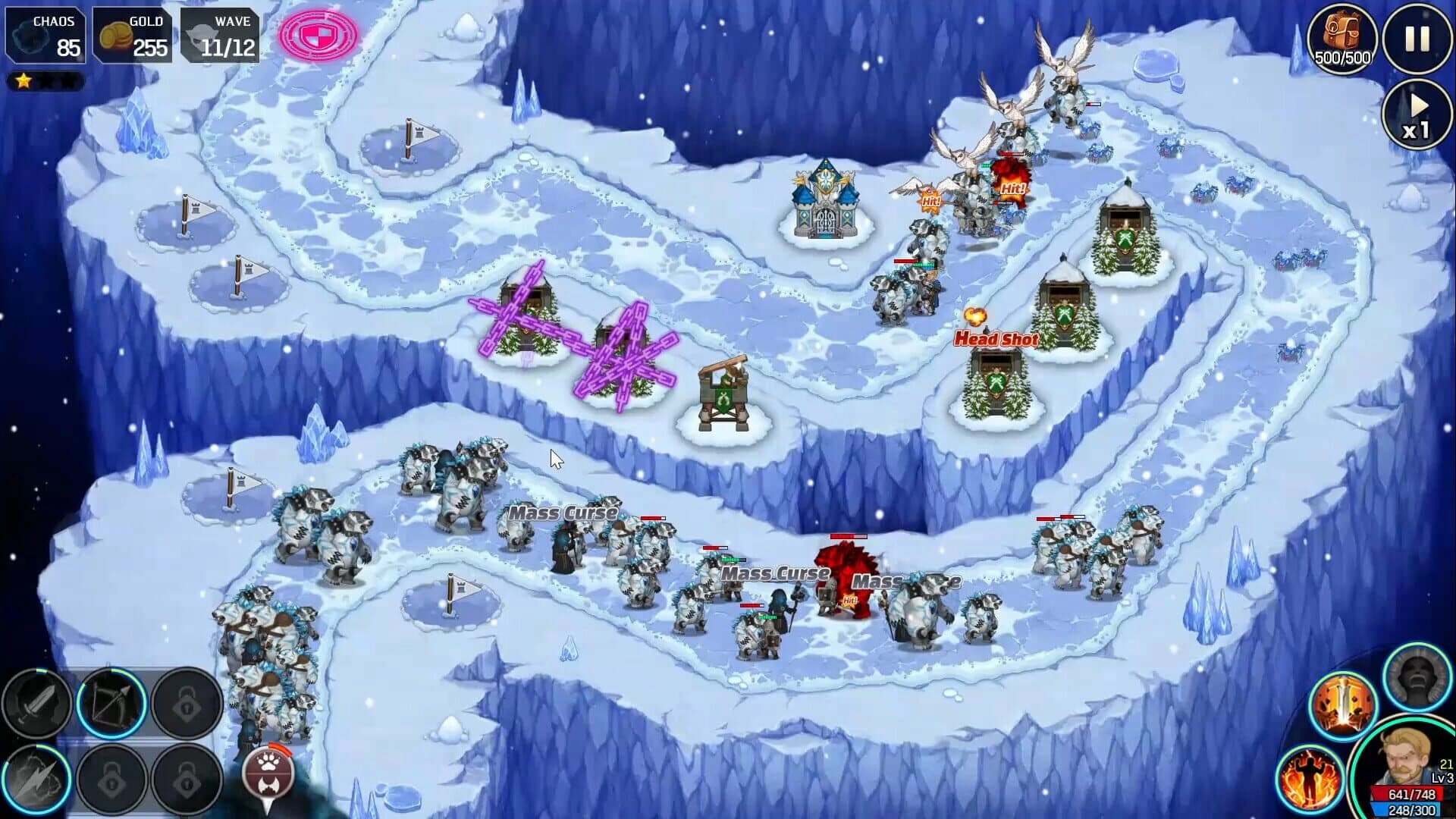 Chaos Rush: Tower Defense screenshot 1