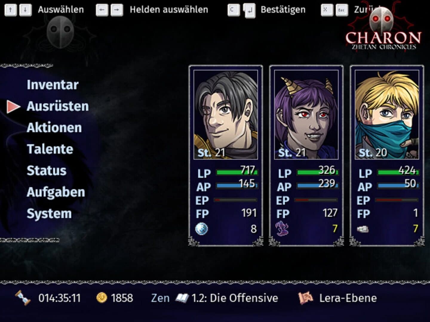 Charon: Zhetan Chronicles screenshot 5