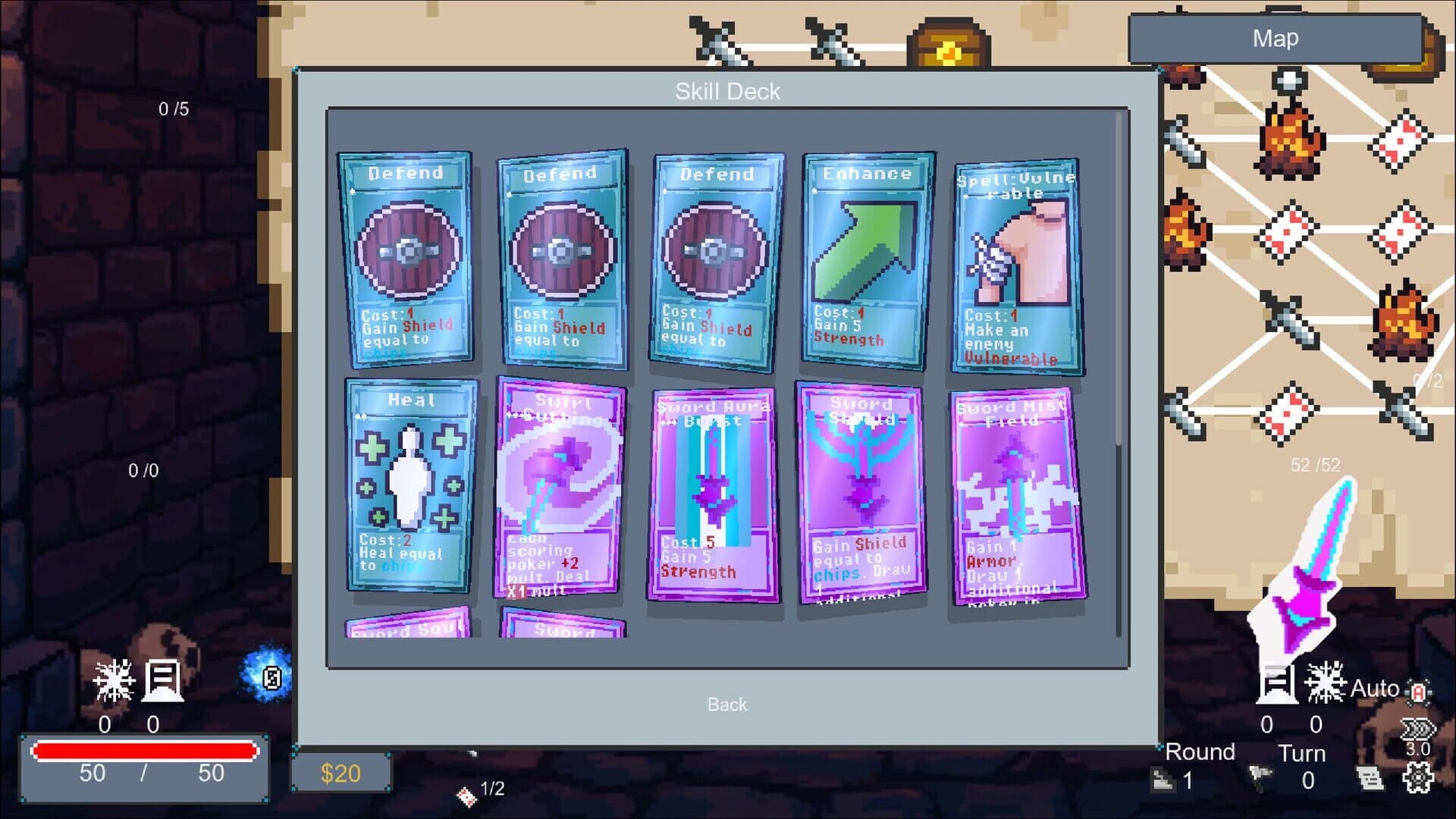 Charta Dungeon: Ambidextrous screenshot 2