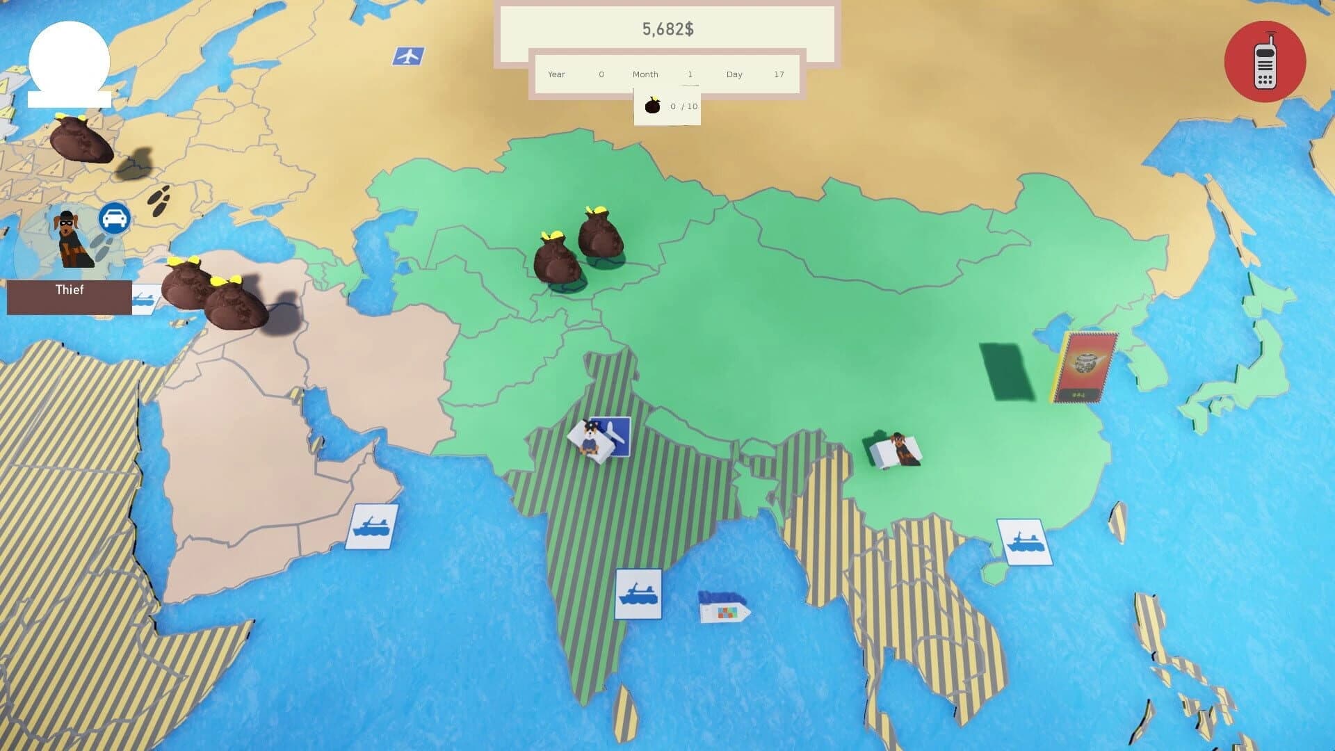 Chased Around the World screenshot 2