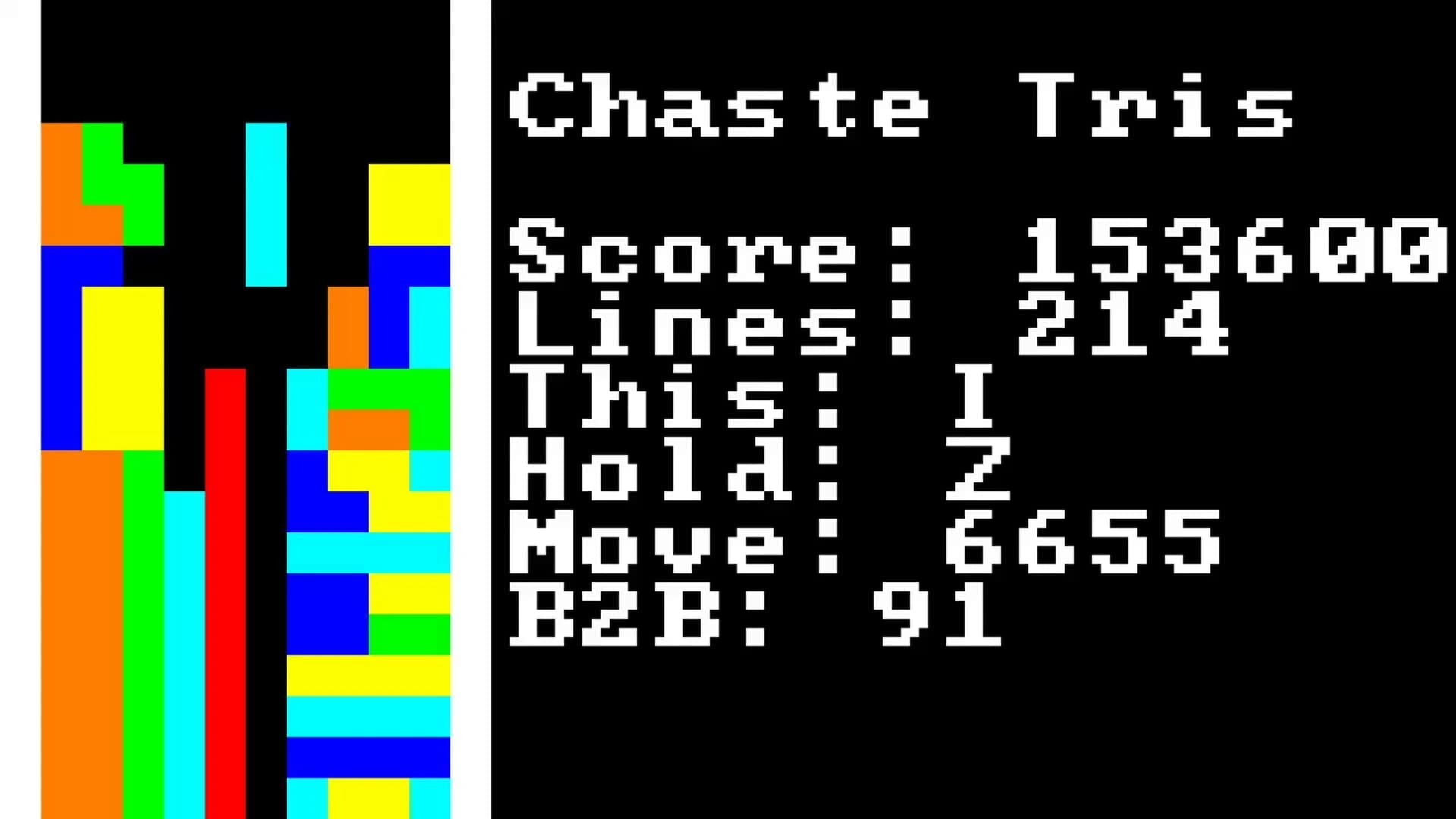 Chaste Tris screenshot 4