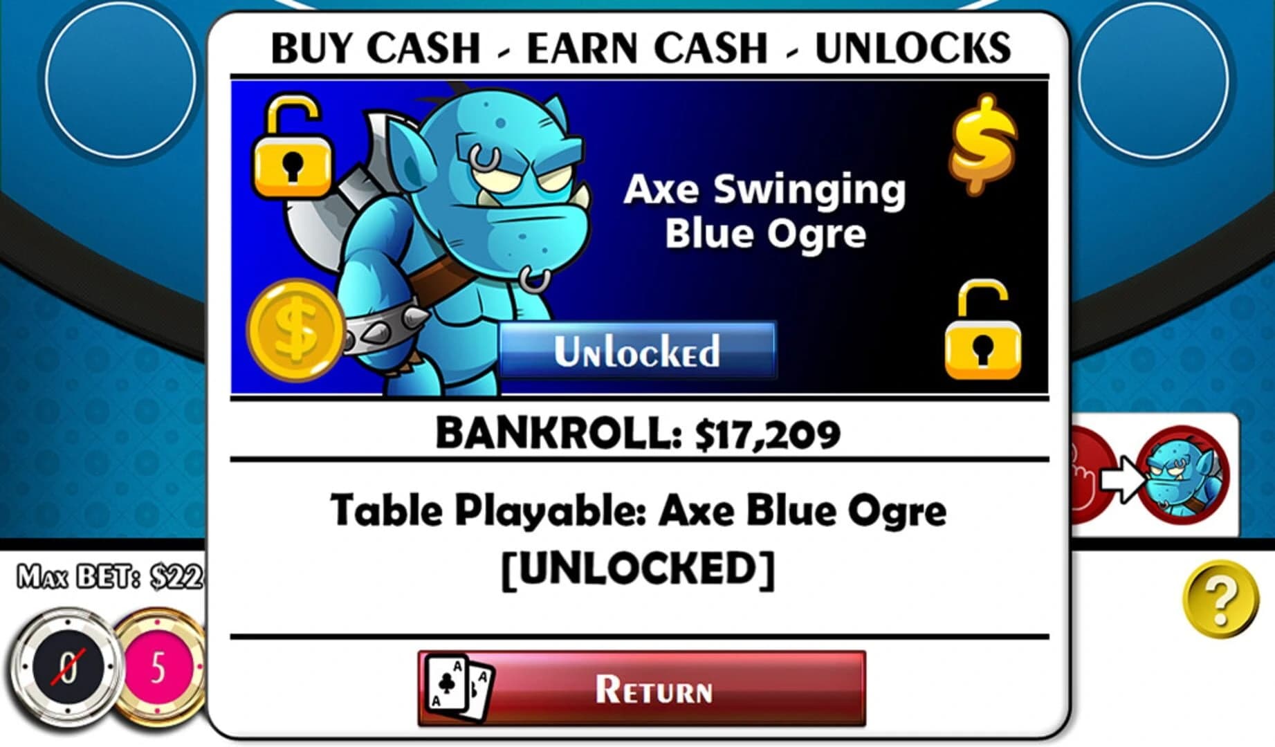Cheaters Blackjack 21 screenshot 2