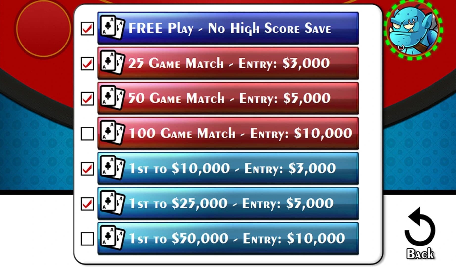 Cheaters Blackjack 21 screenshot 4