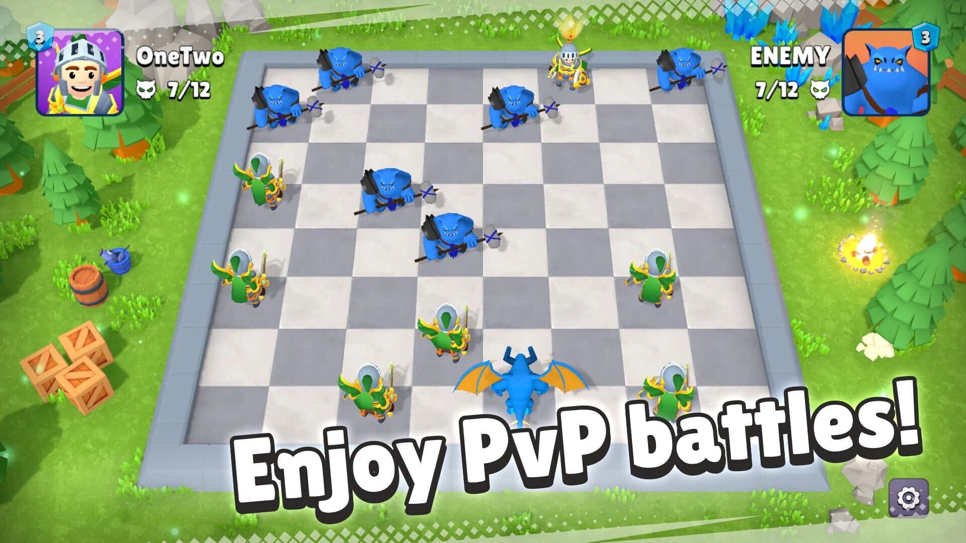 Checkers RPG: Online Battles screenshot 3