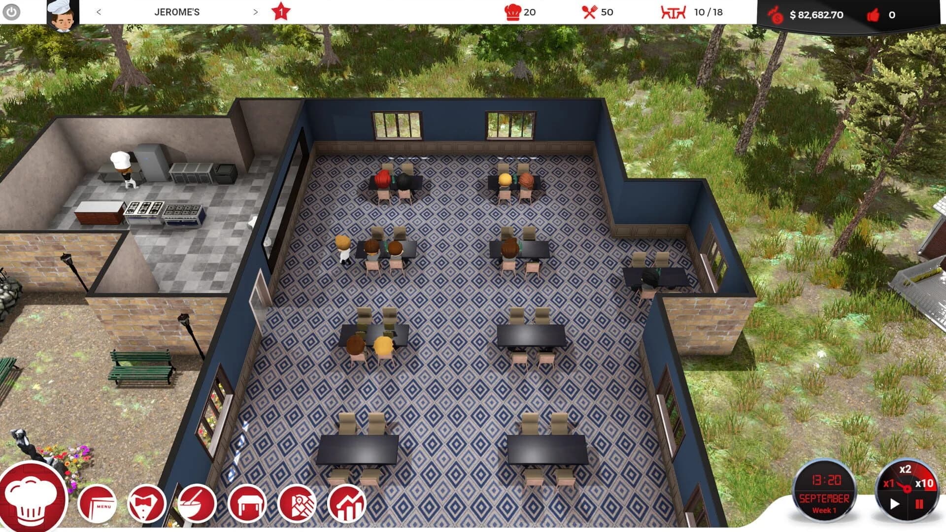 Chef: A Restaurant Tycoon Game screenshot 1