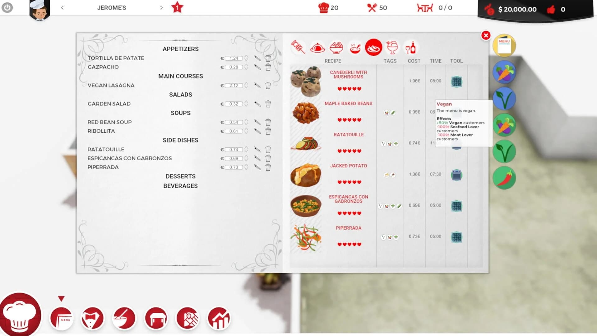 Chef: A Restaurant Tycoon Game screenshot 3