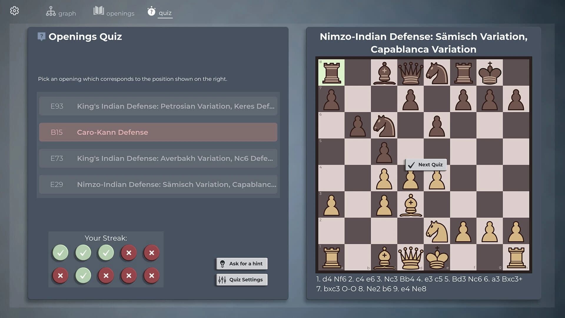 Chess Opening Repertoire Builder screenshot 5