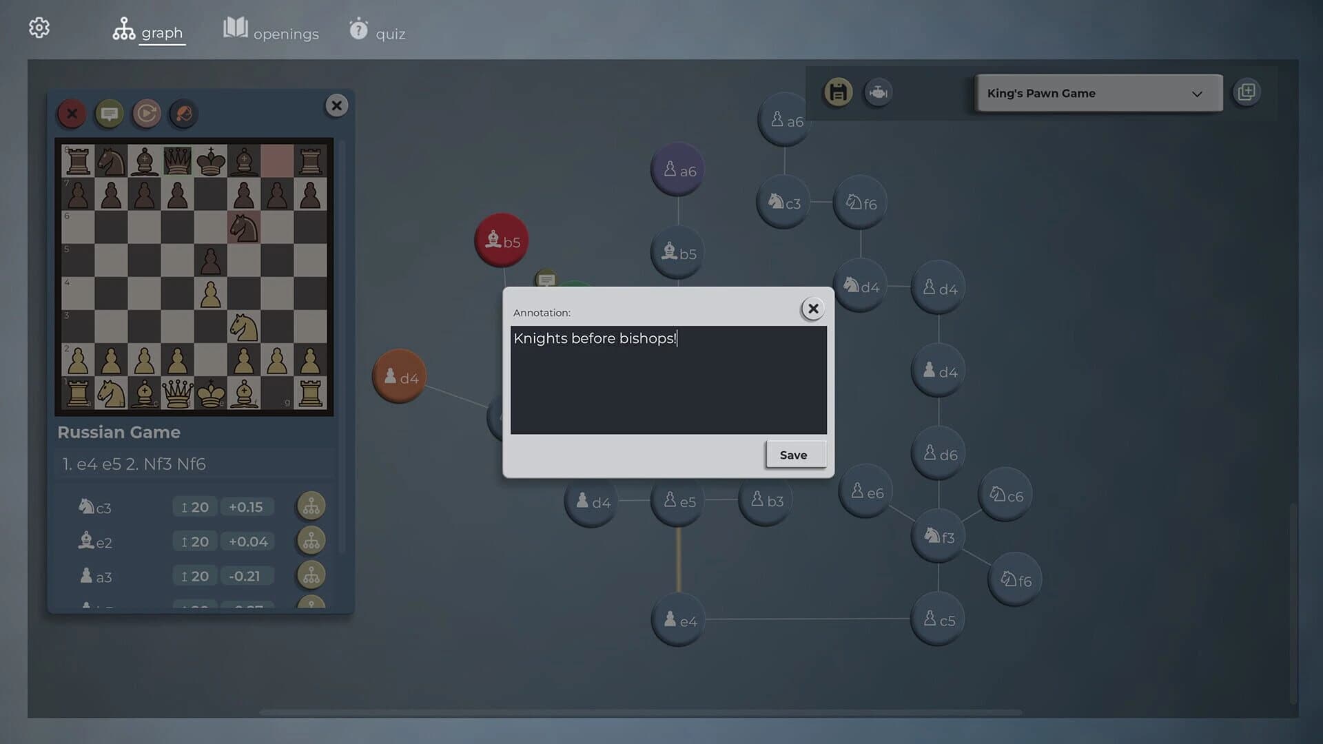 Chess Opening Repertoire Builder screenshot 3