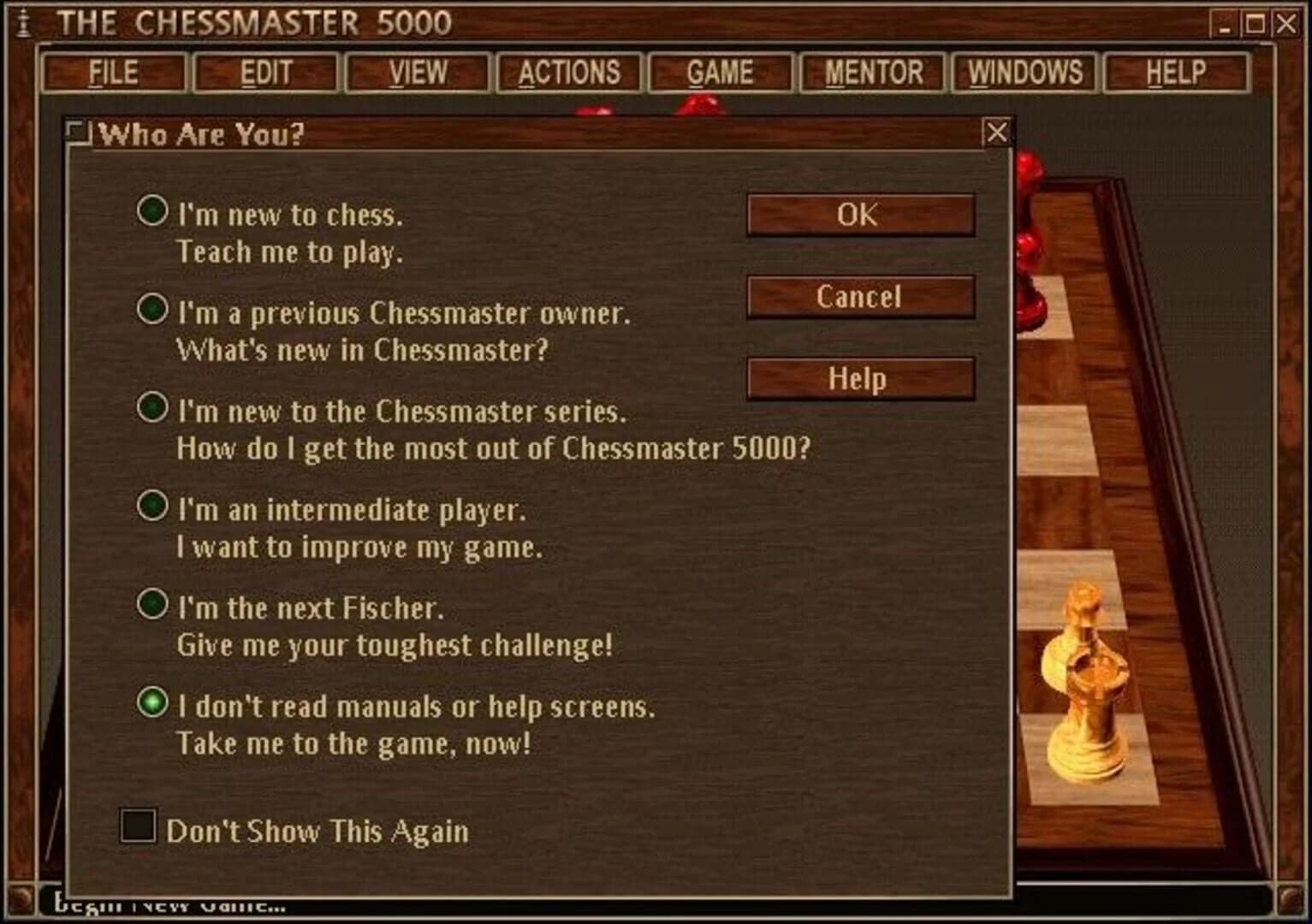 Chessmaster 5000 screenshot 2