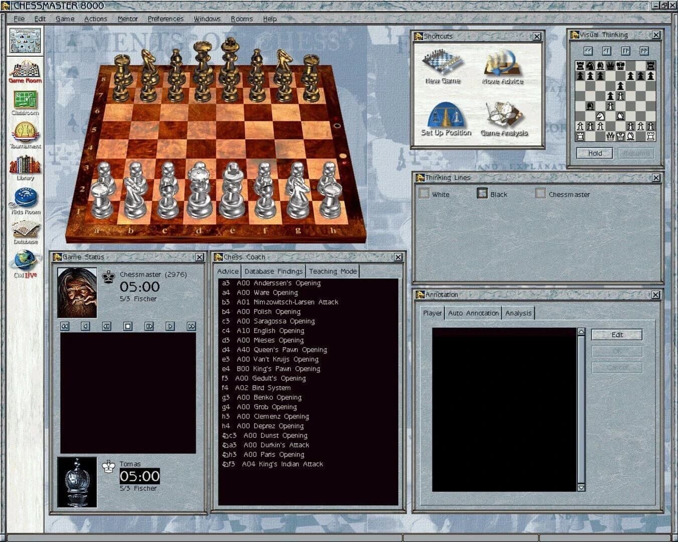 Chessmaster 7000 screenshot 3