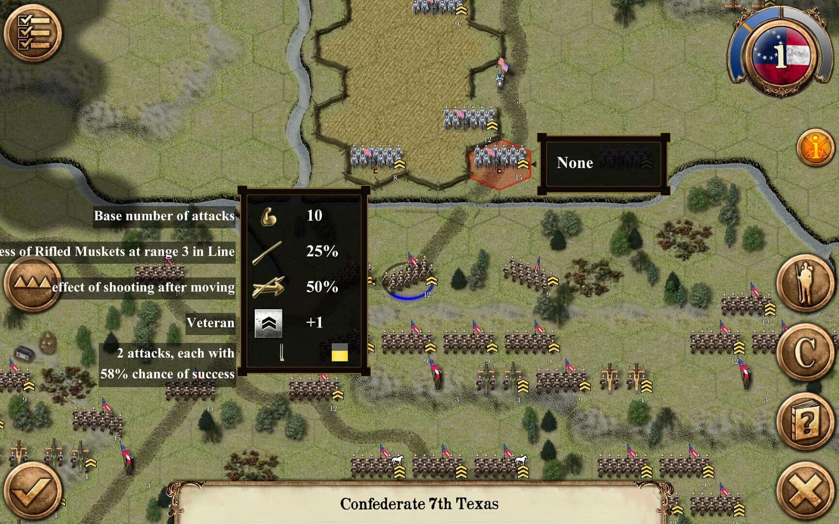 Chickamauga Battles screenshot 1