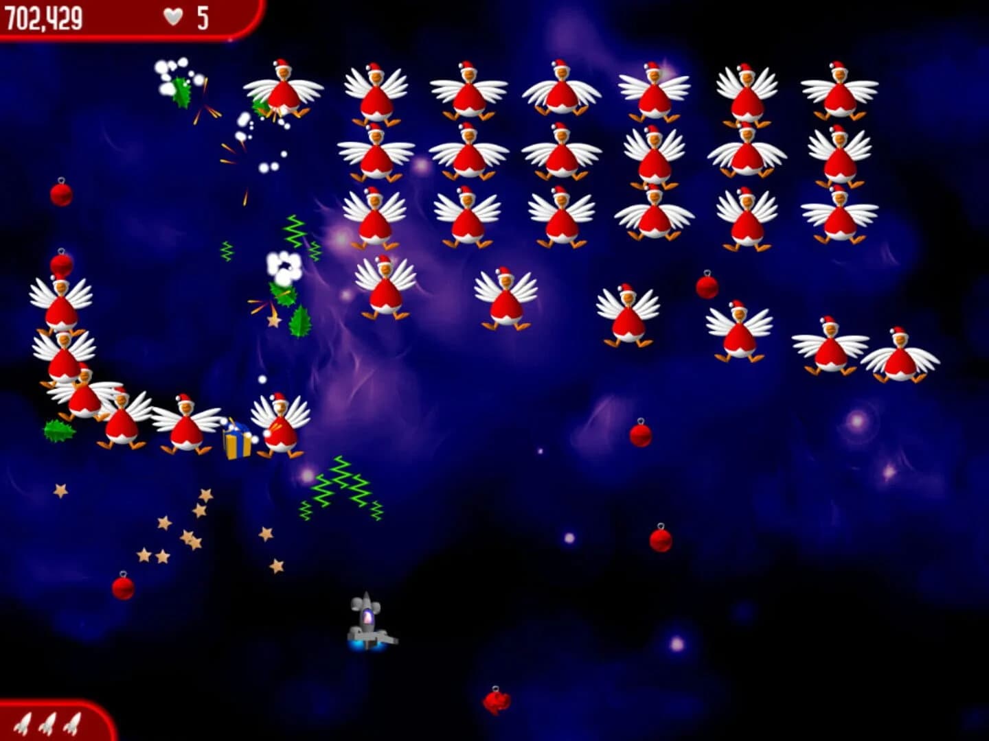 Chicken Invaders 2: Christmas Edition screenshot 3