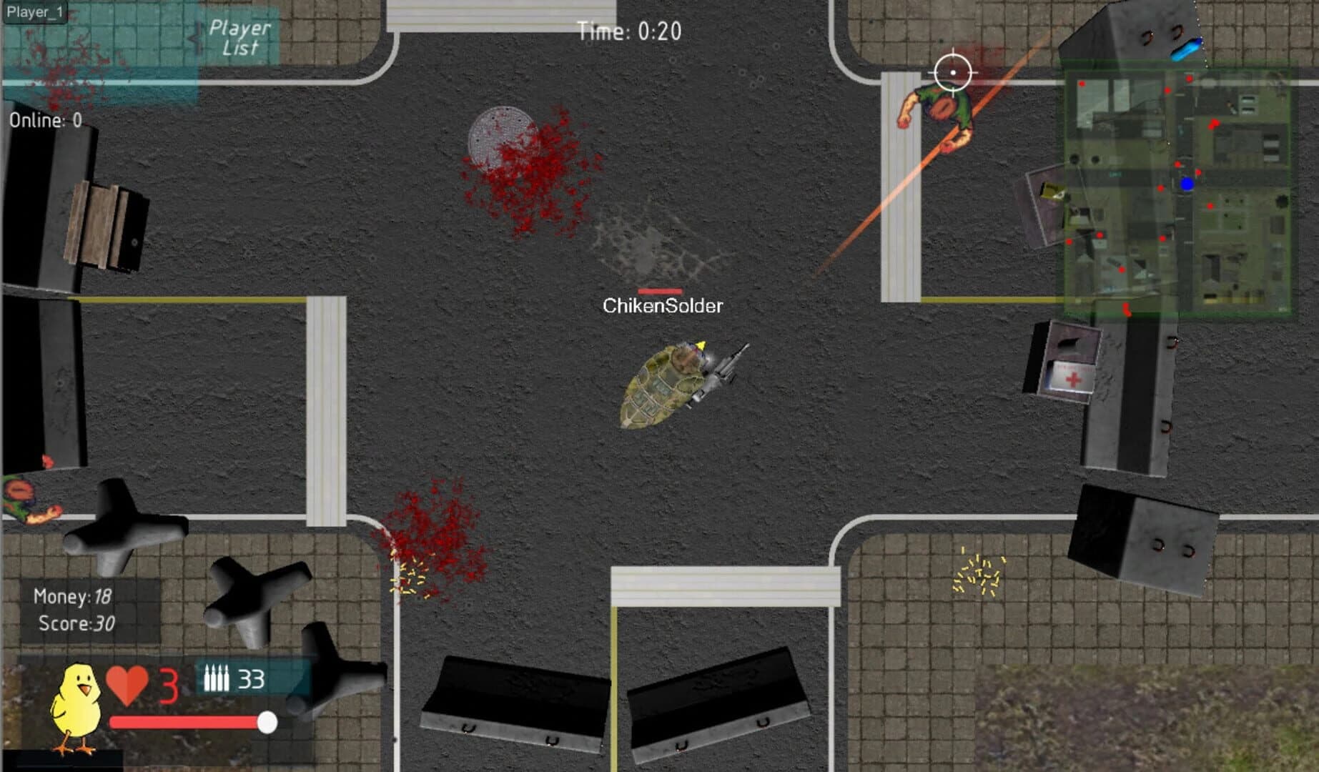 Chicken Wars screenshot 2