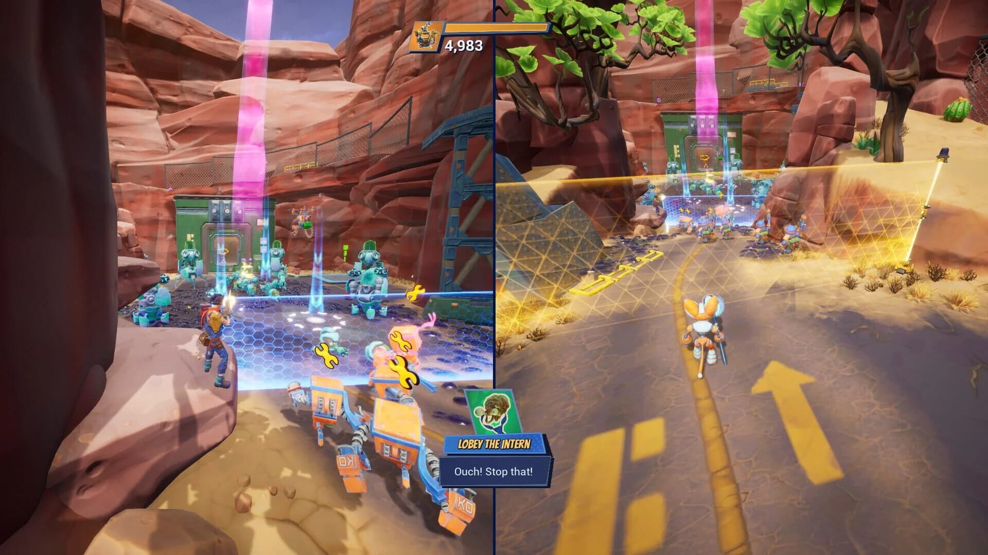 Chip ‘n Clawz vs. The Brainioids screenshot 1