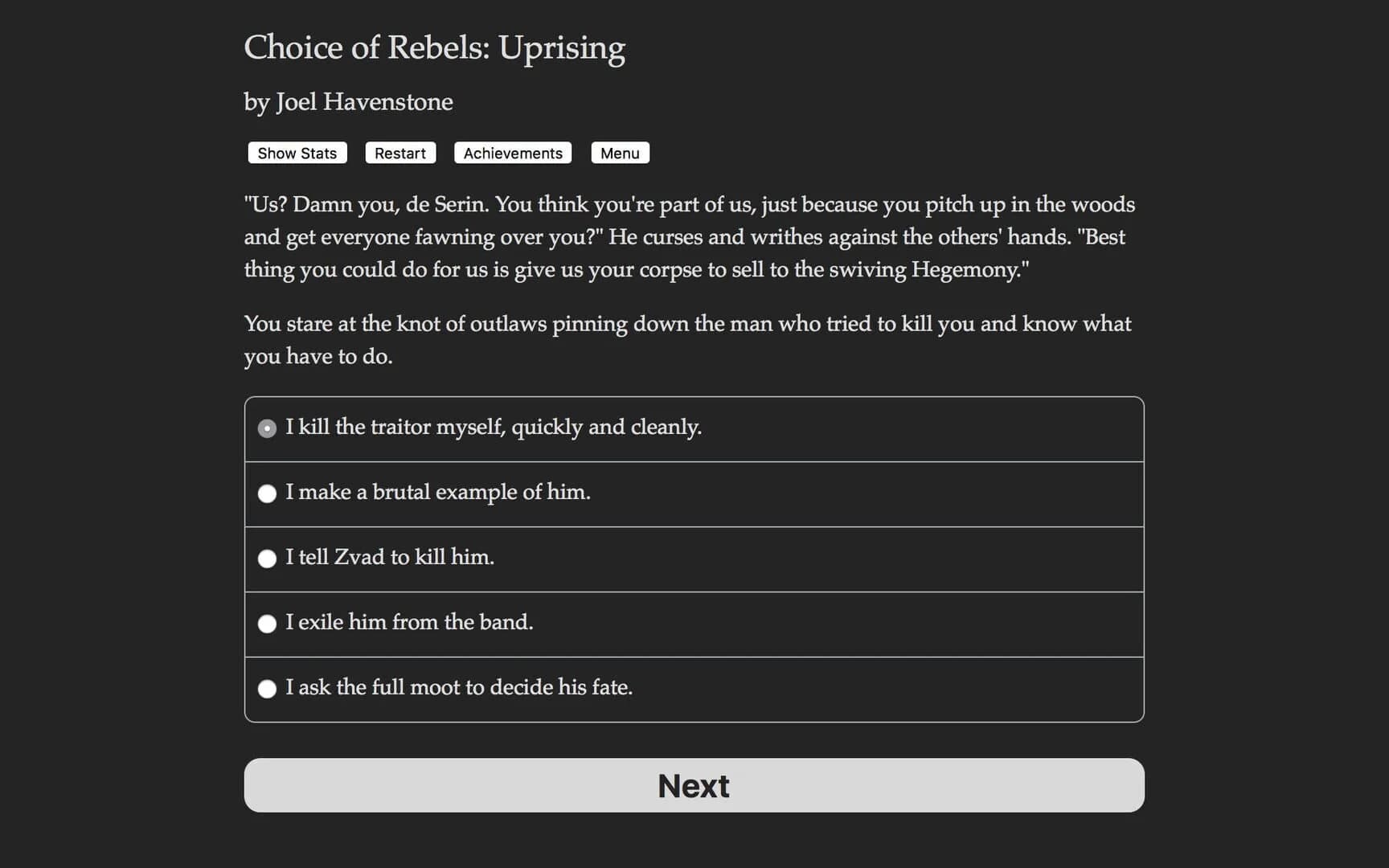 Choice of Rebels: Uprising screenshot 1