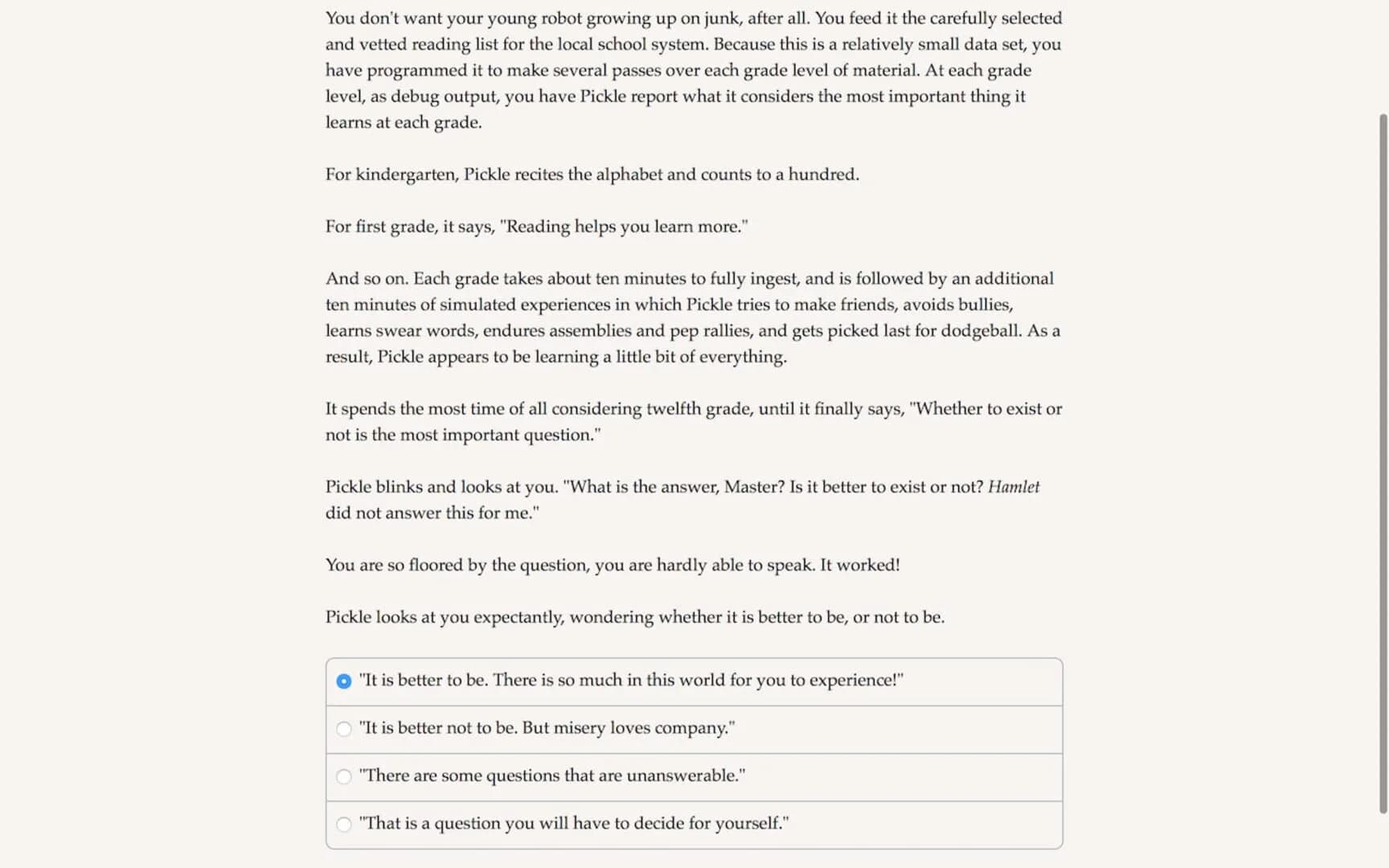 Choice of Robots screenshot 5