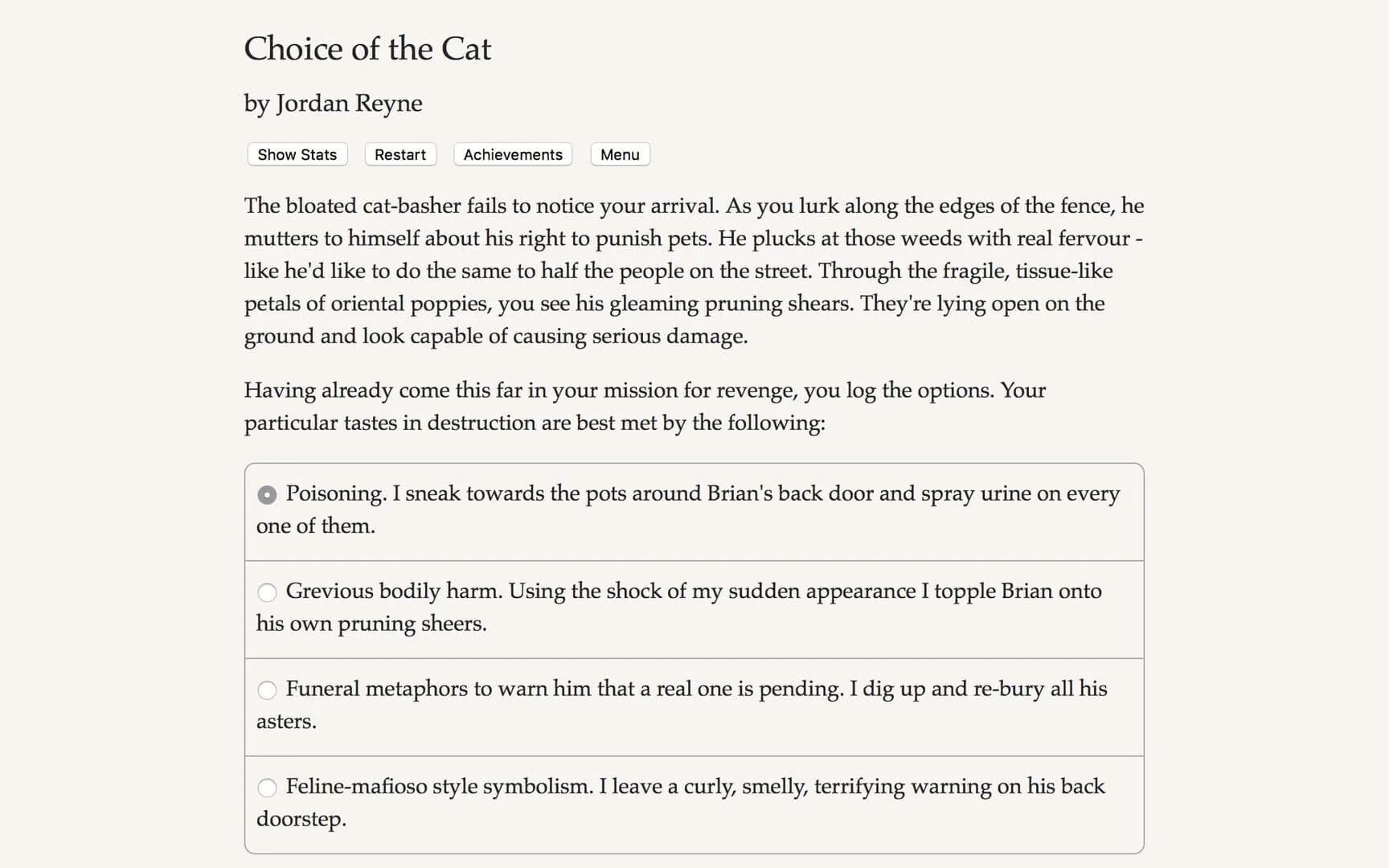 Choice of the Cat screenshot 3