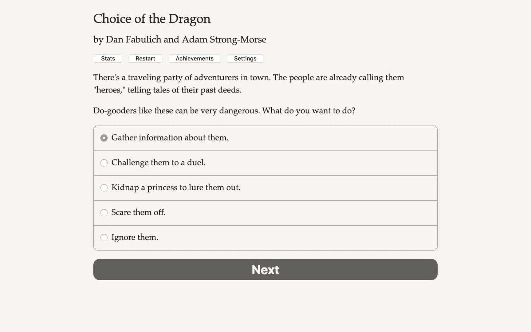 Choice of the Dragon screenshot 4