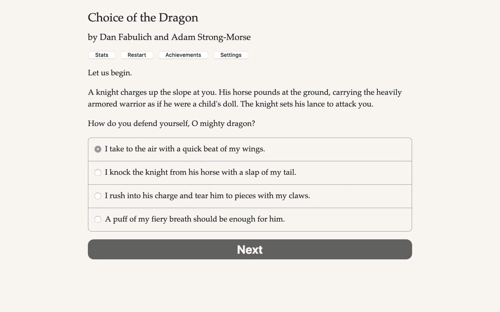 Choice of the Dragon screenshot 5