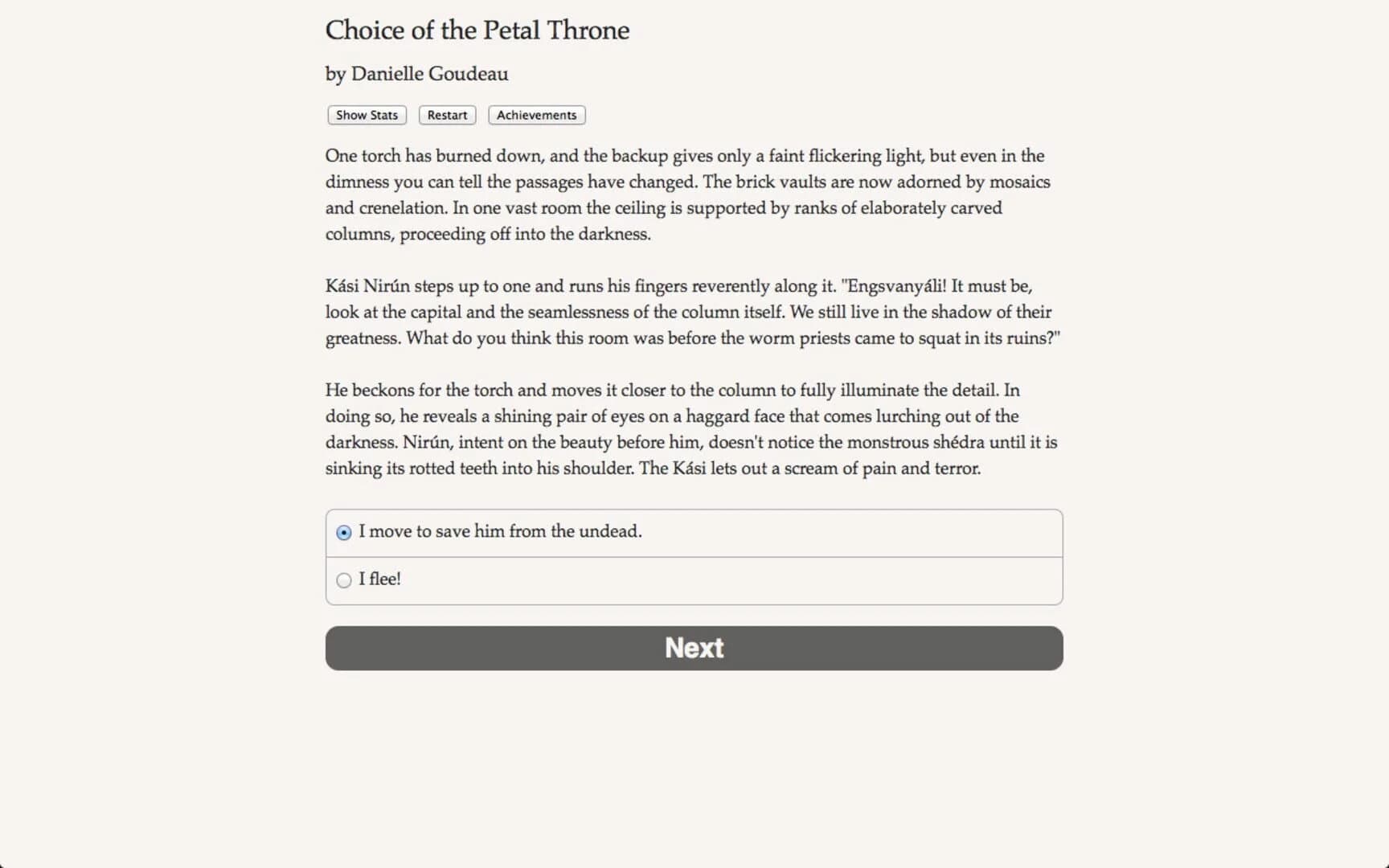 Choice of the Petal Throne screenshot 4