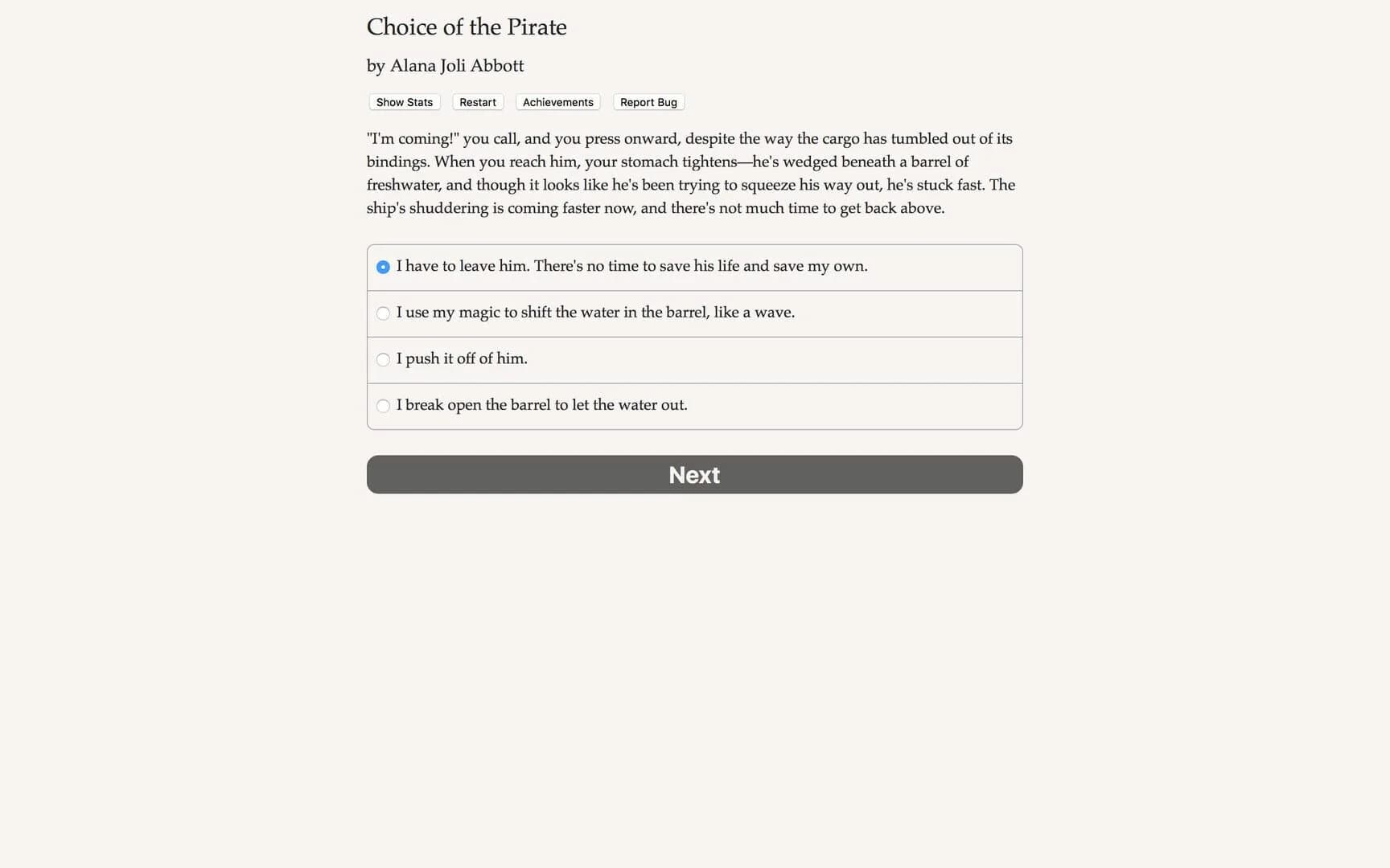 Choice of the Pirate screenshot 5