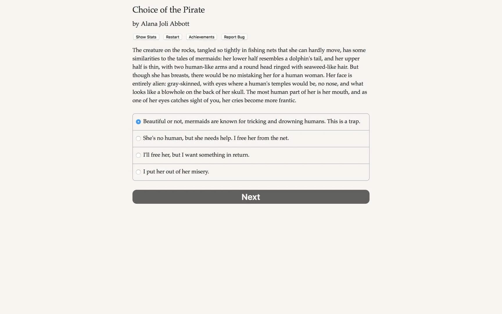 Choice of the Pirate screenshot 1