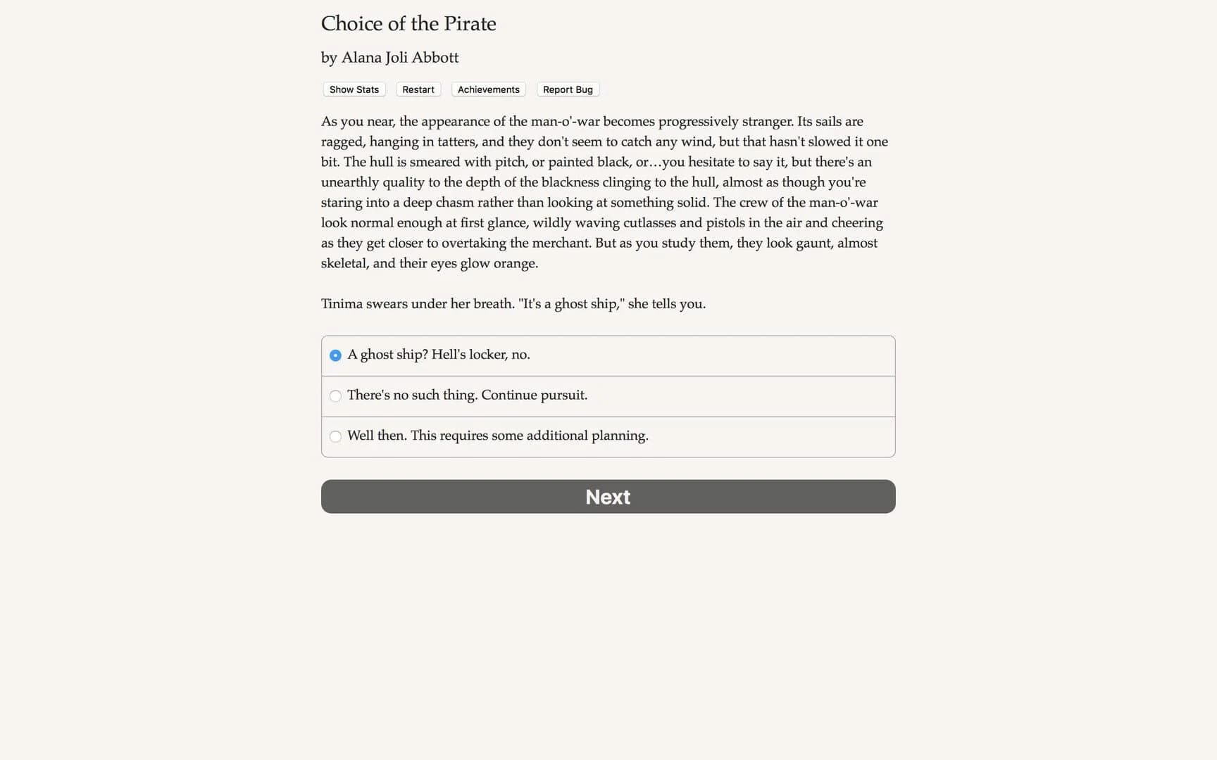 Choice of the Pirate screenshot 4