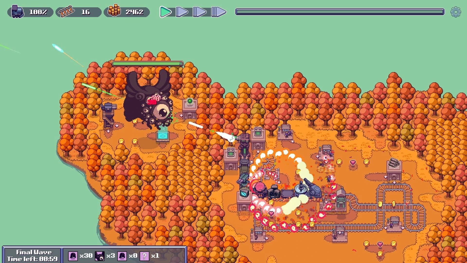 Choo Choo Defenders screenshot 3