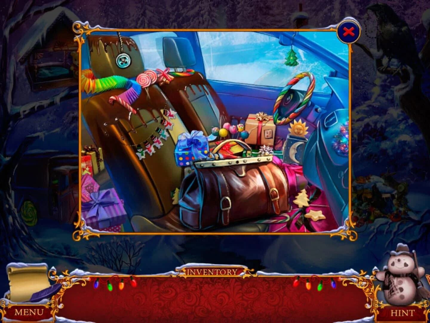 Christmas Adventure: Candy Storm screenshot 1