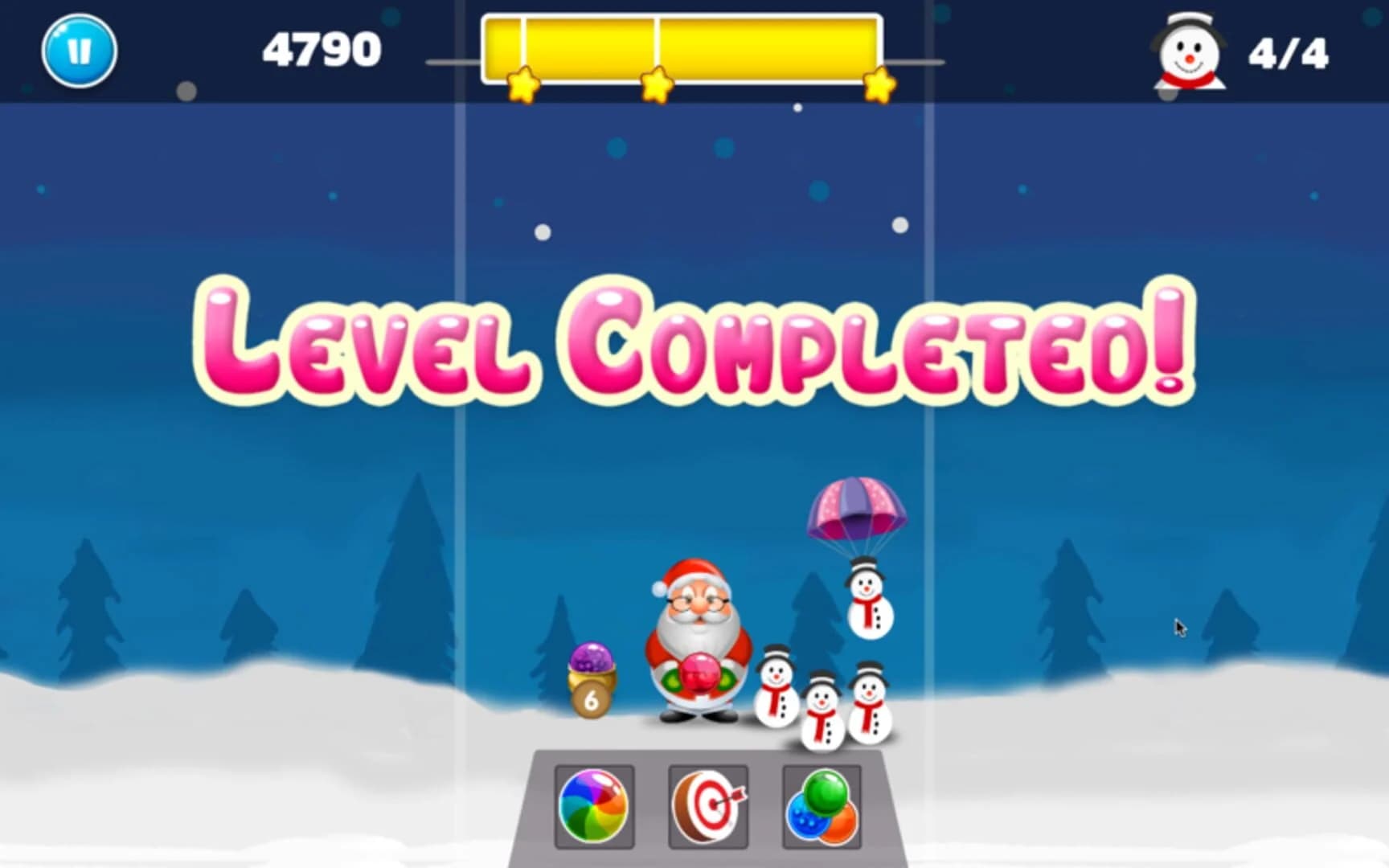 Christmas Bubble Shooter screenshot 3