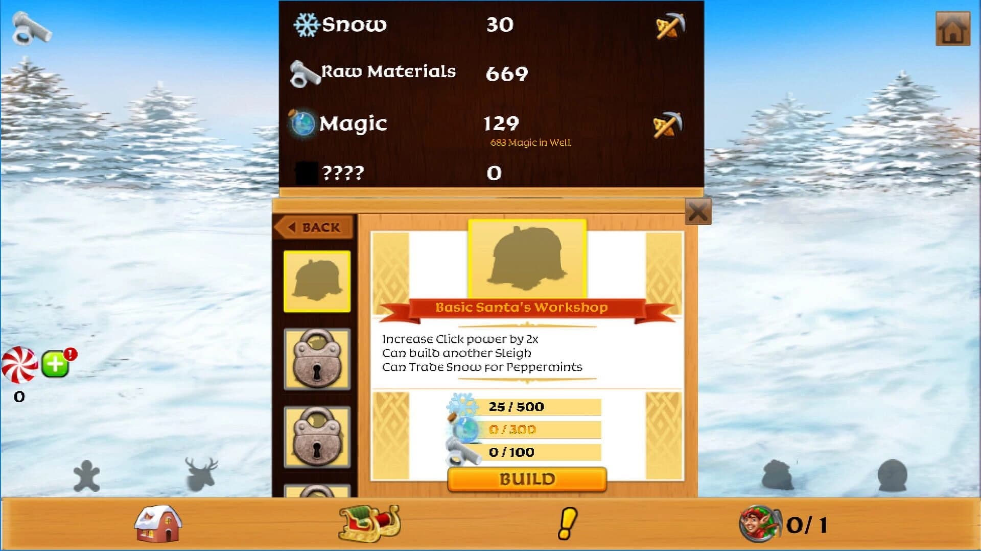 Christmas Clicker: Idle Gift Builder screenshot 1