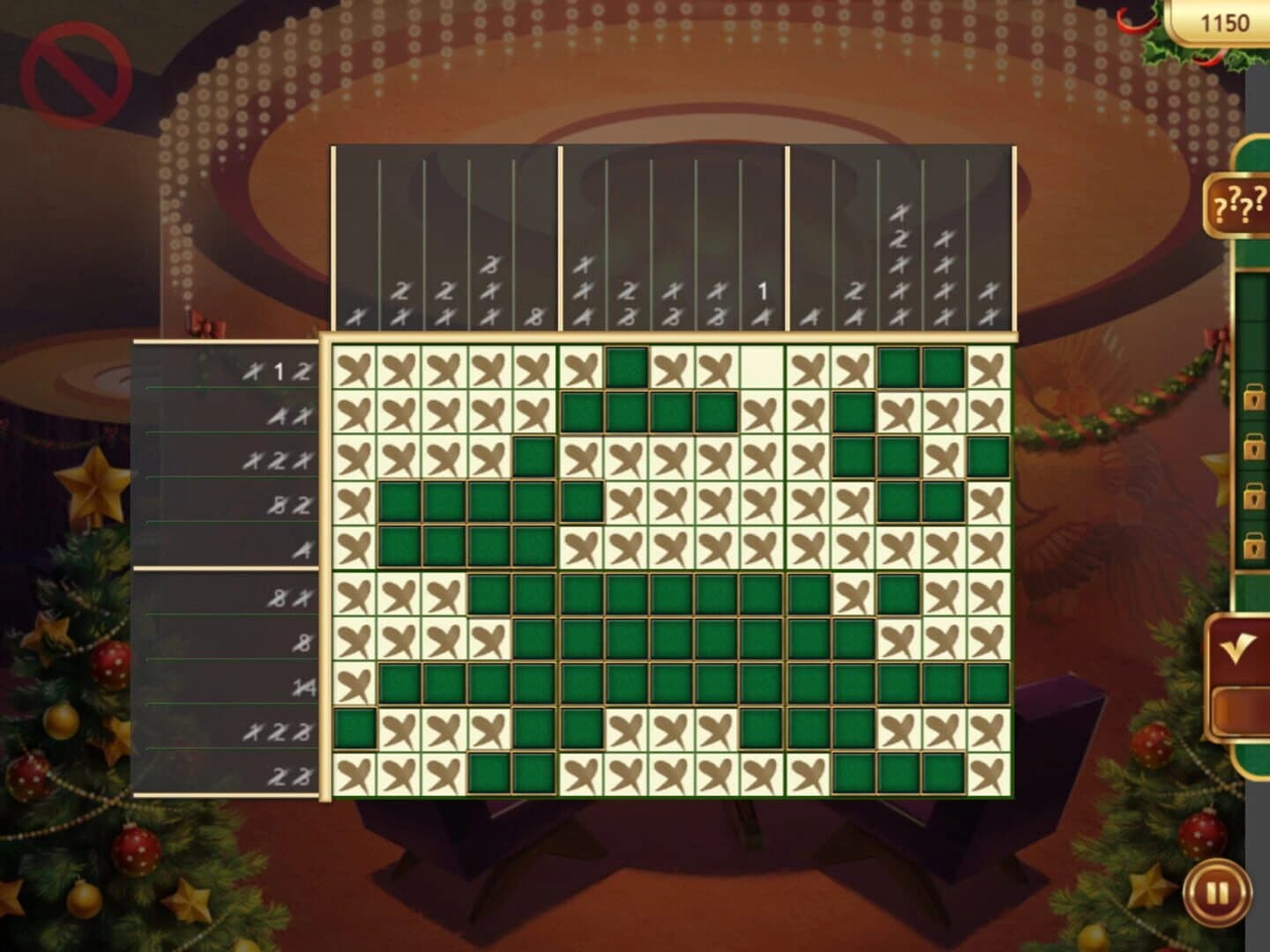 Christmas Griddlers screenshot 3