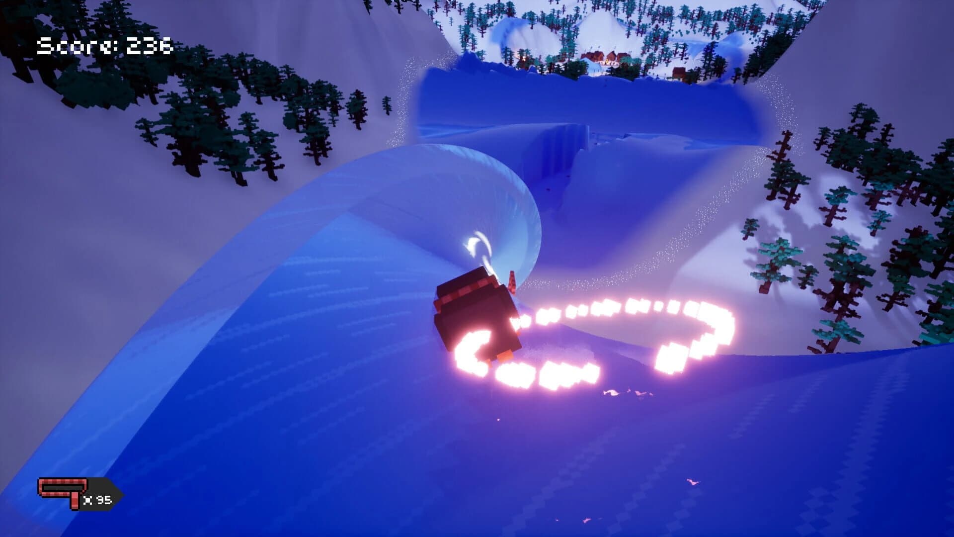 Christmas Luge screenshot 4