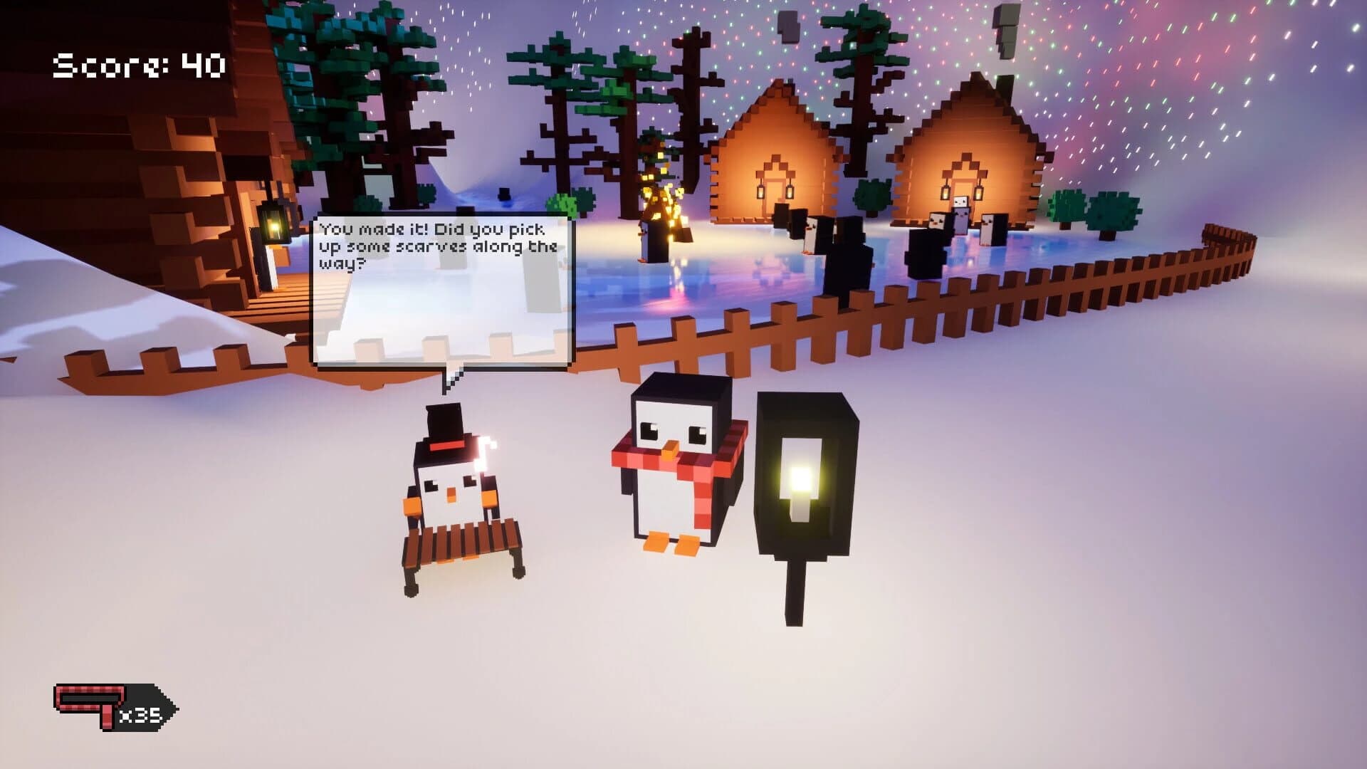 Christmas Luge screenshot 2