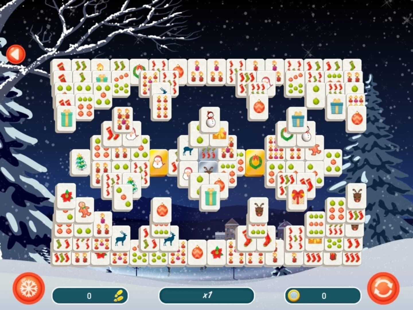 Christmas Mahjong 2 screenshot 4