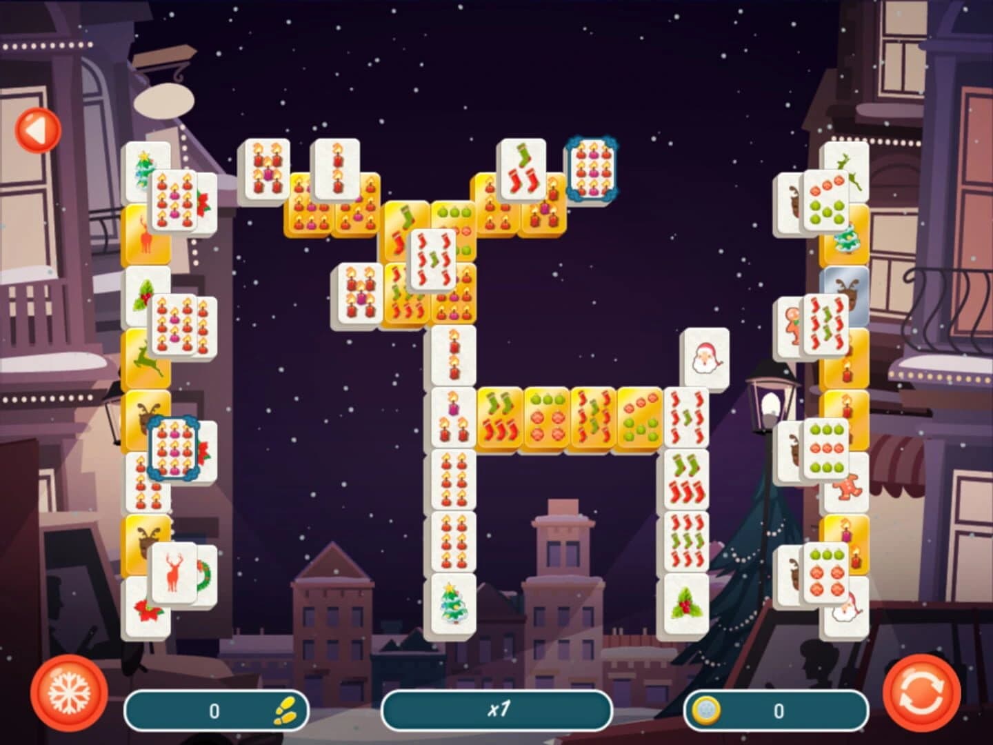 Christmas Mahjong 2 screenshot 5