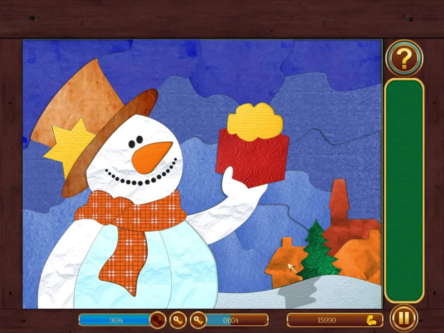 Christmas Patchwork Frozen screenshot 1