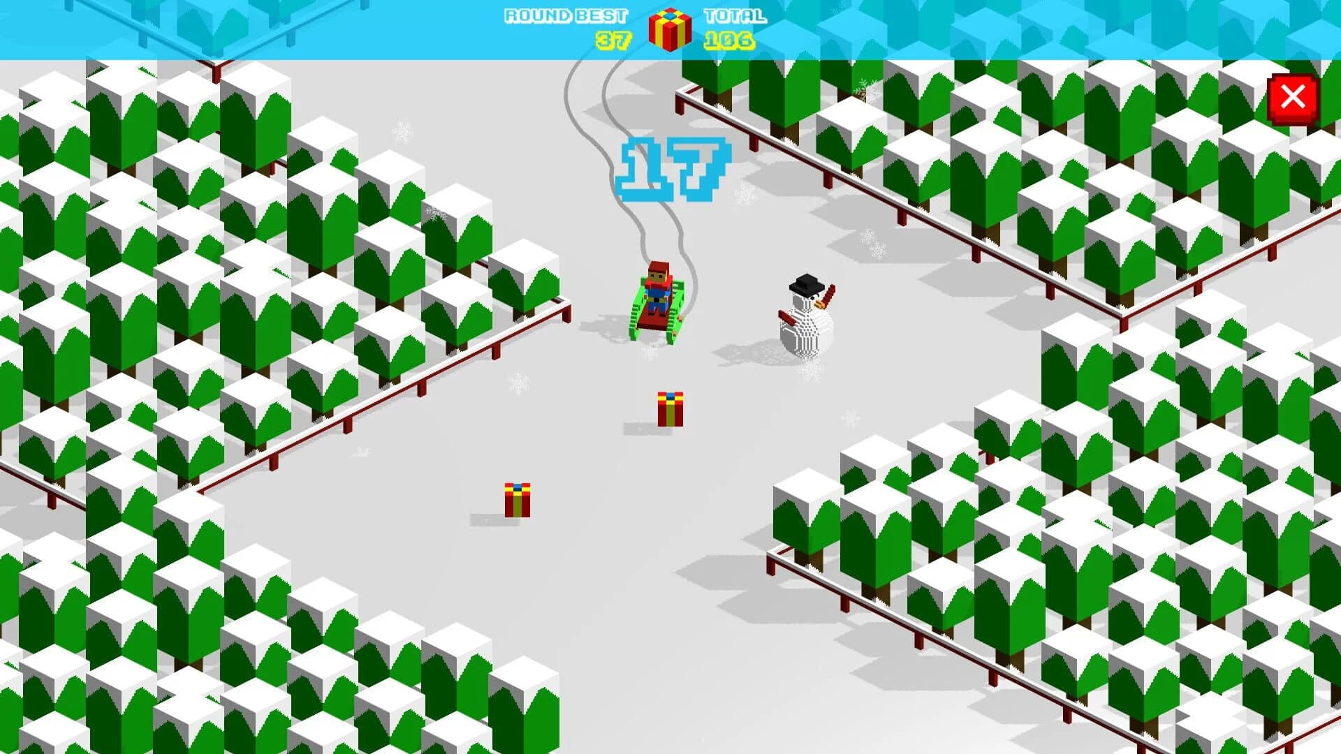 Christmas Race screenshot 3
