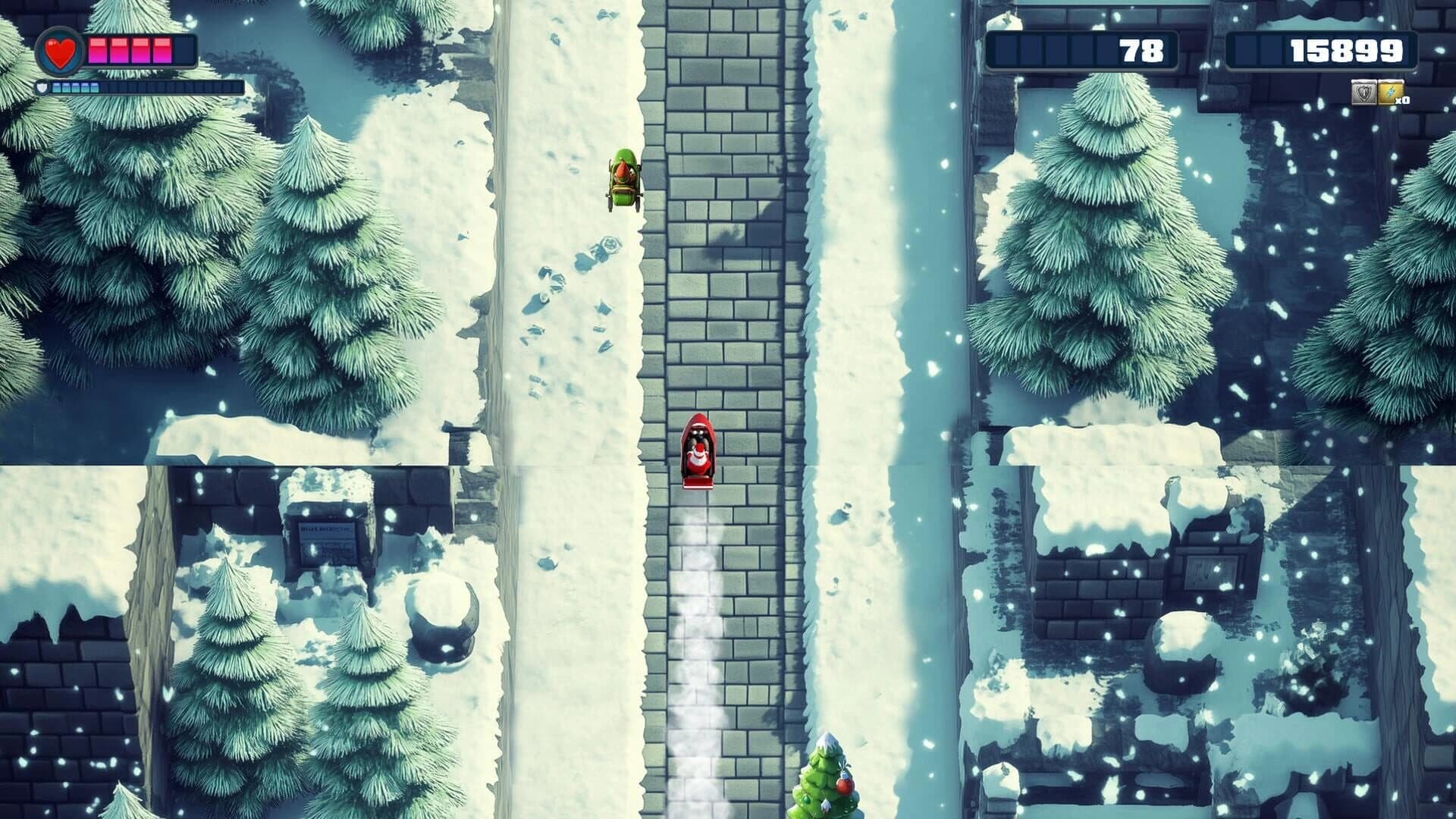 Christmas Race screenshot 1