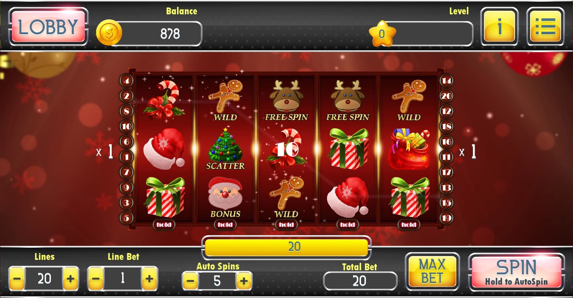 Christmas Slots: Casino Game screenshot 8