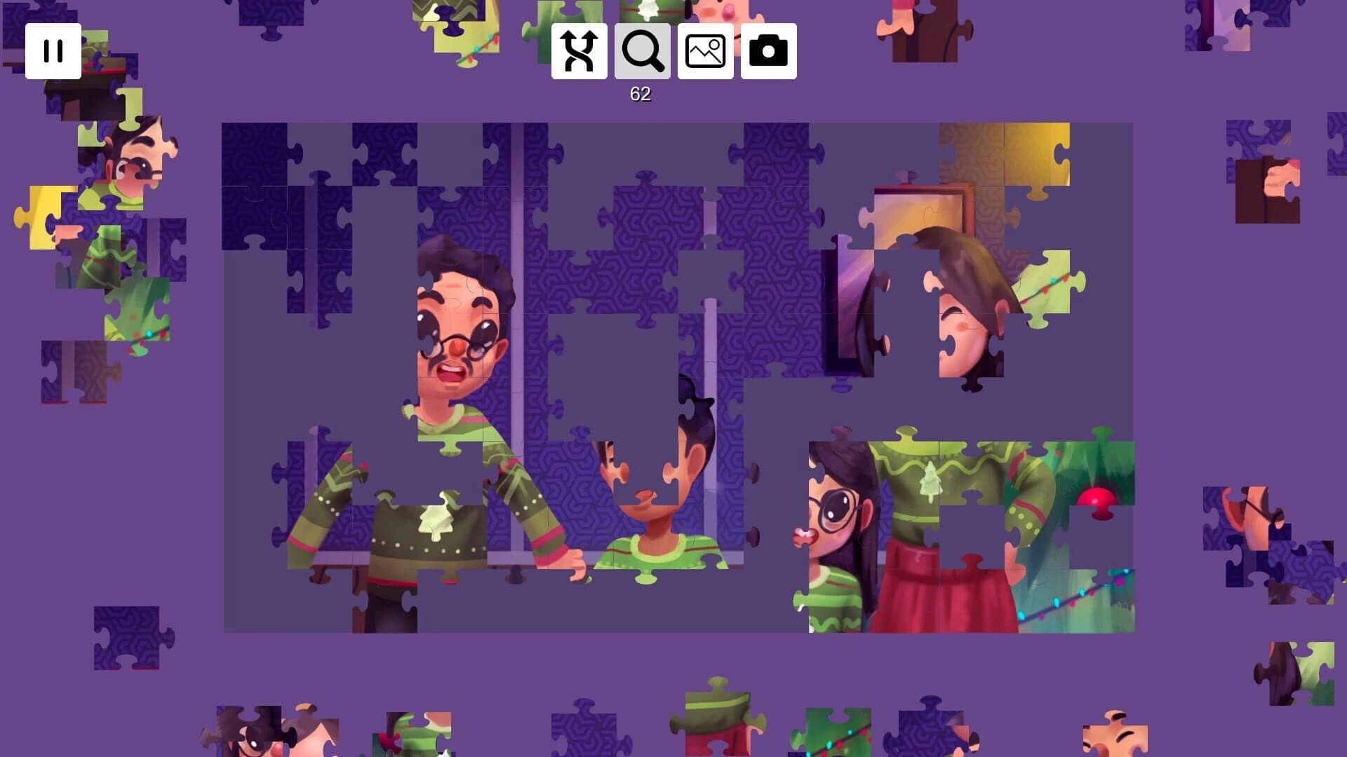 Christmas With My Family: Jigsaw Puzzle screenshot 5