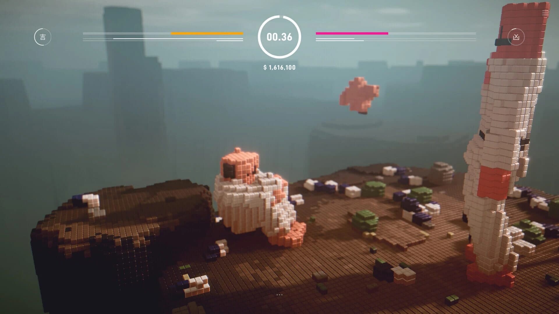 Chu!! Karate Uranai Voxel screenshot 2