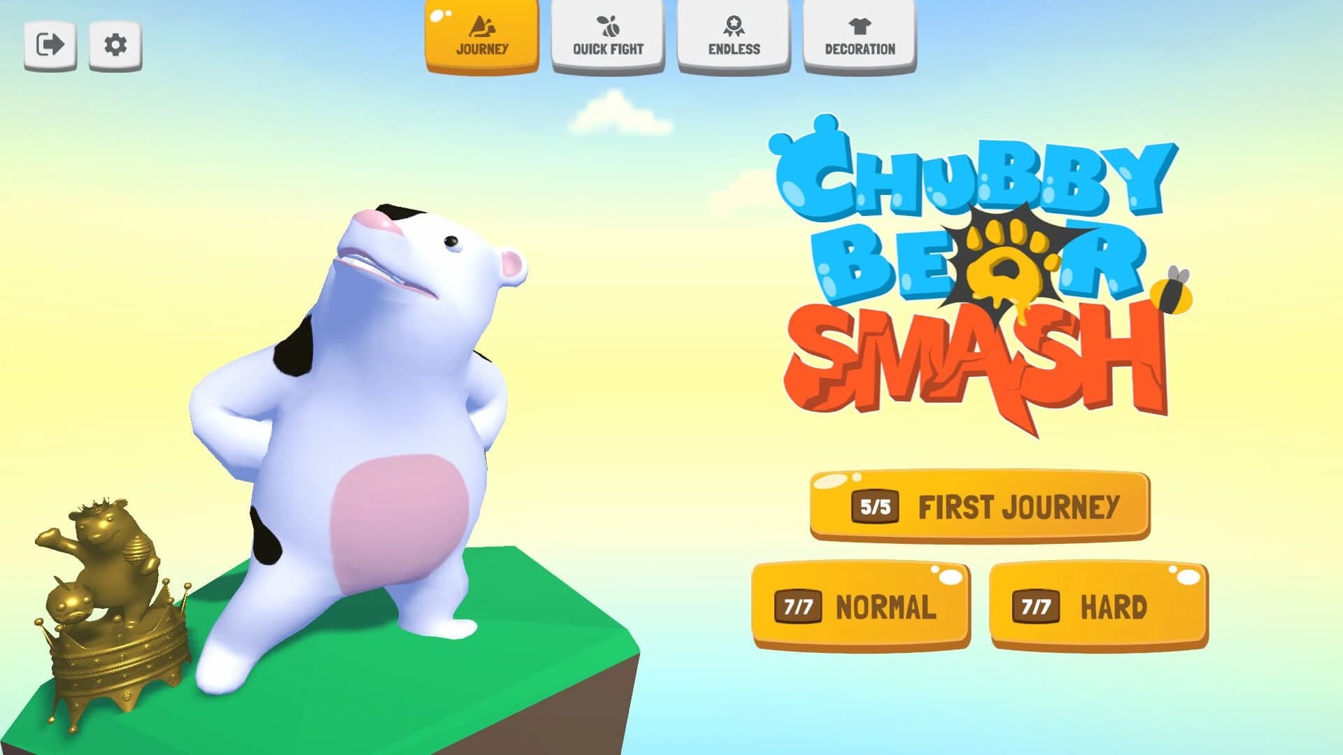 Chubby Bear Smash screenshot 1