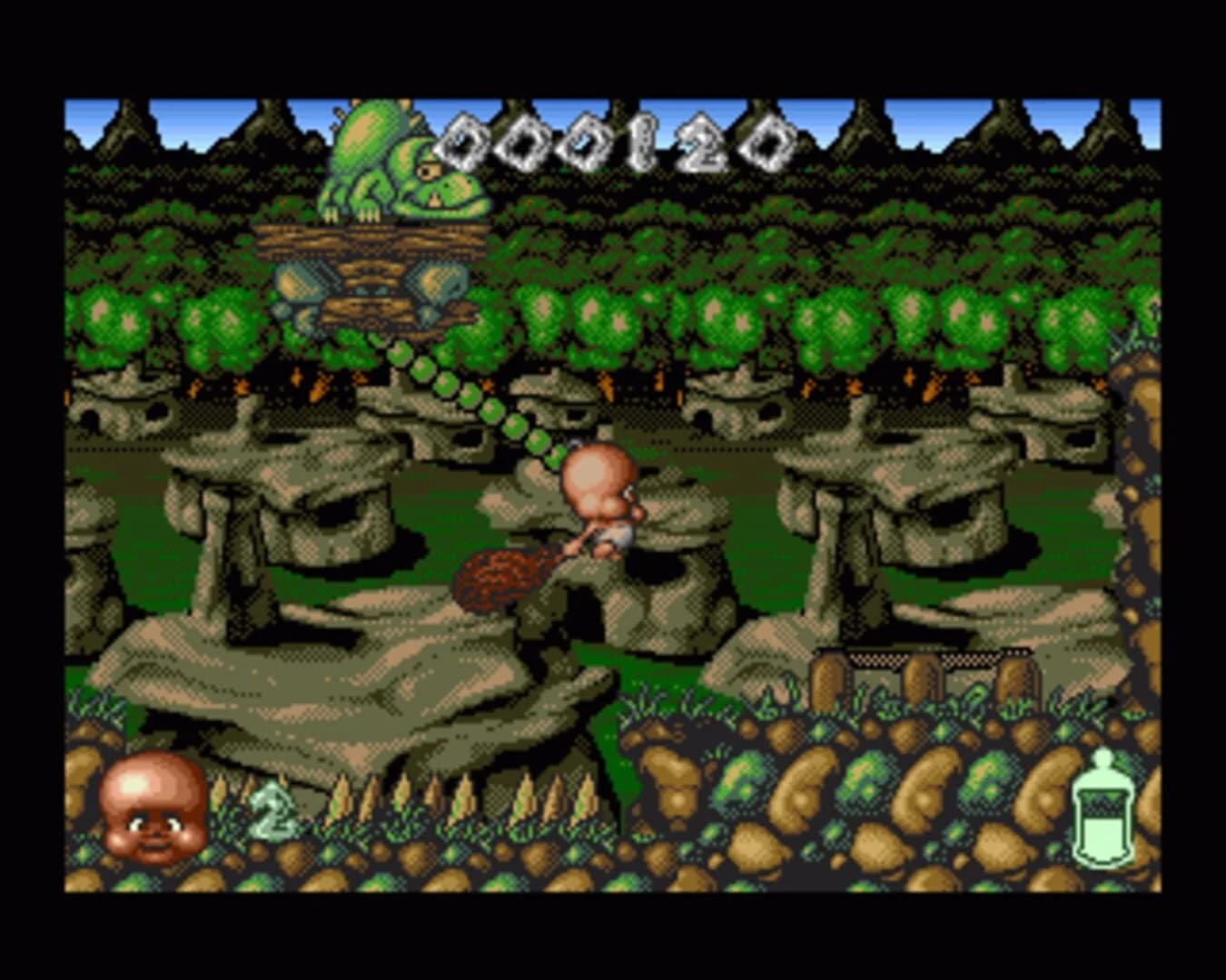 Chuck Rock II: Son of Chuck screenshot 1
