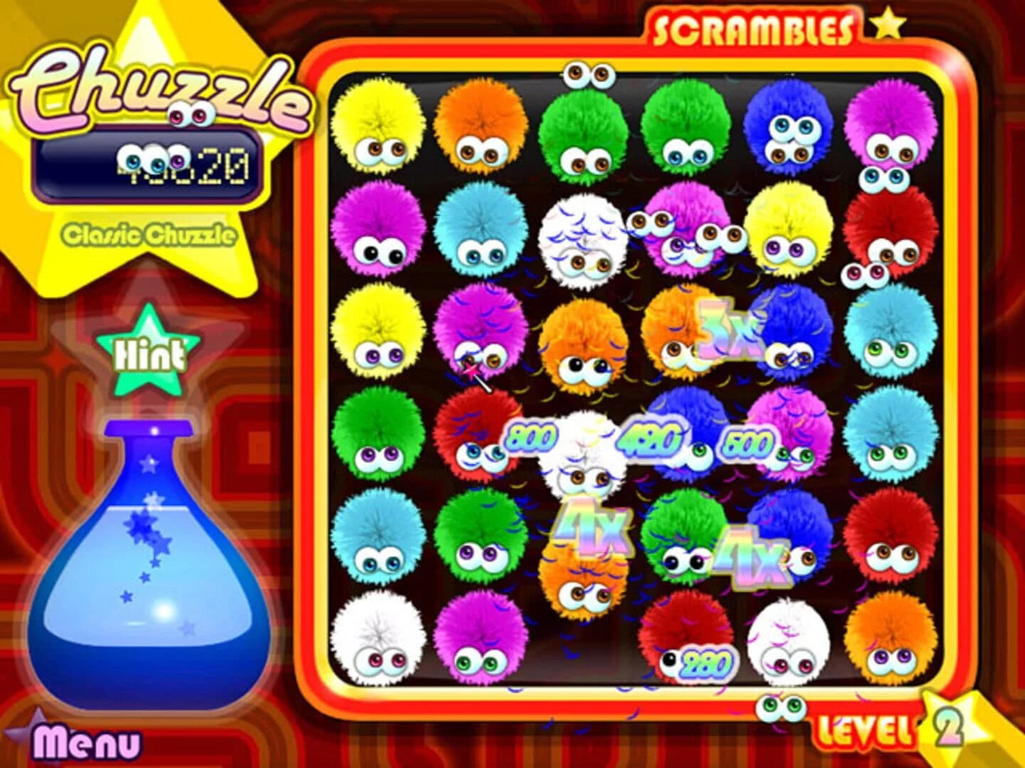 Chuzzle Deluxe screenshot 2