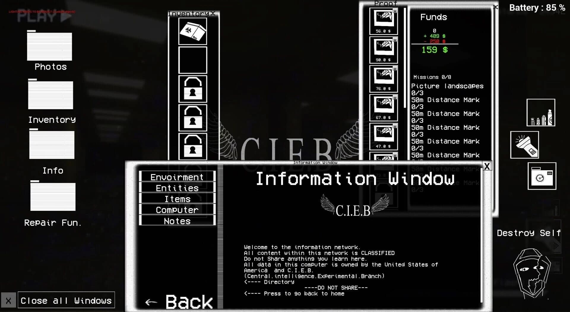 C.I.E.B The Backrooms Project screenshot 5
