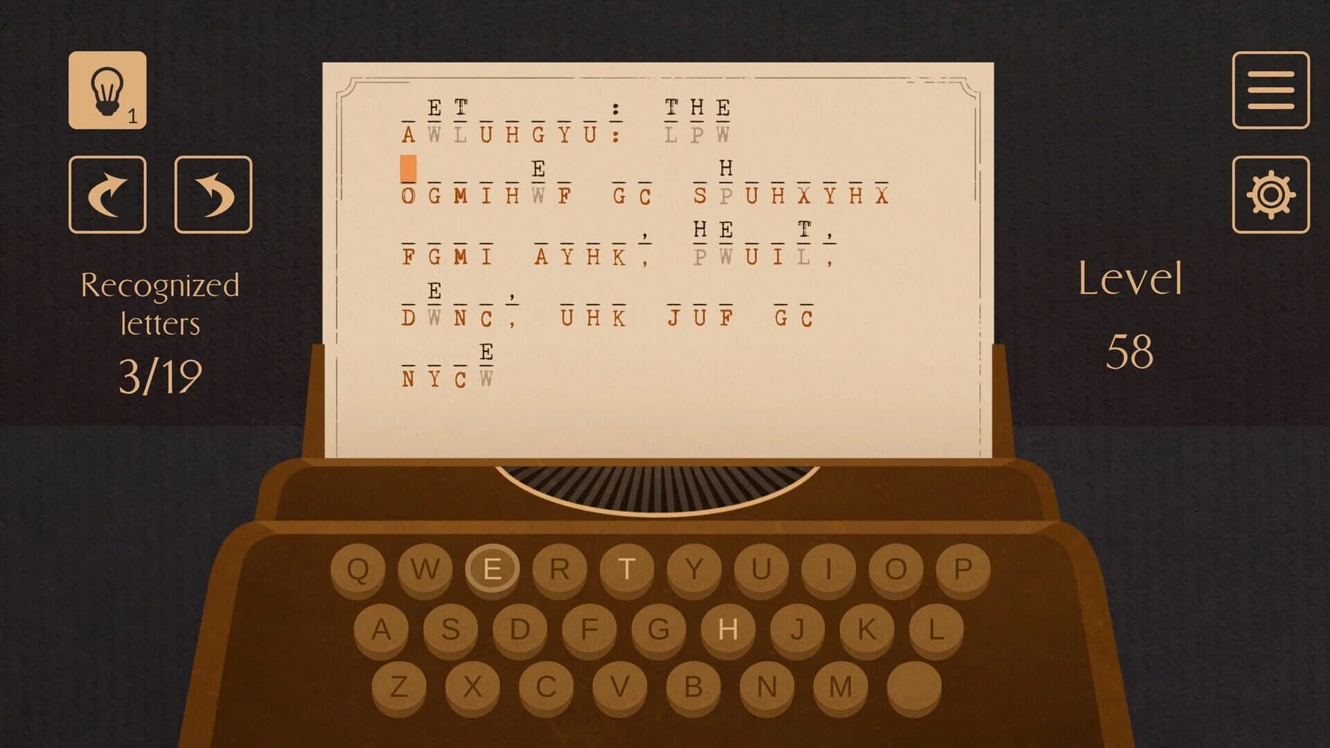 Cipheur: Uncommon Words 2 screenshot 1