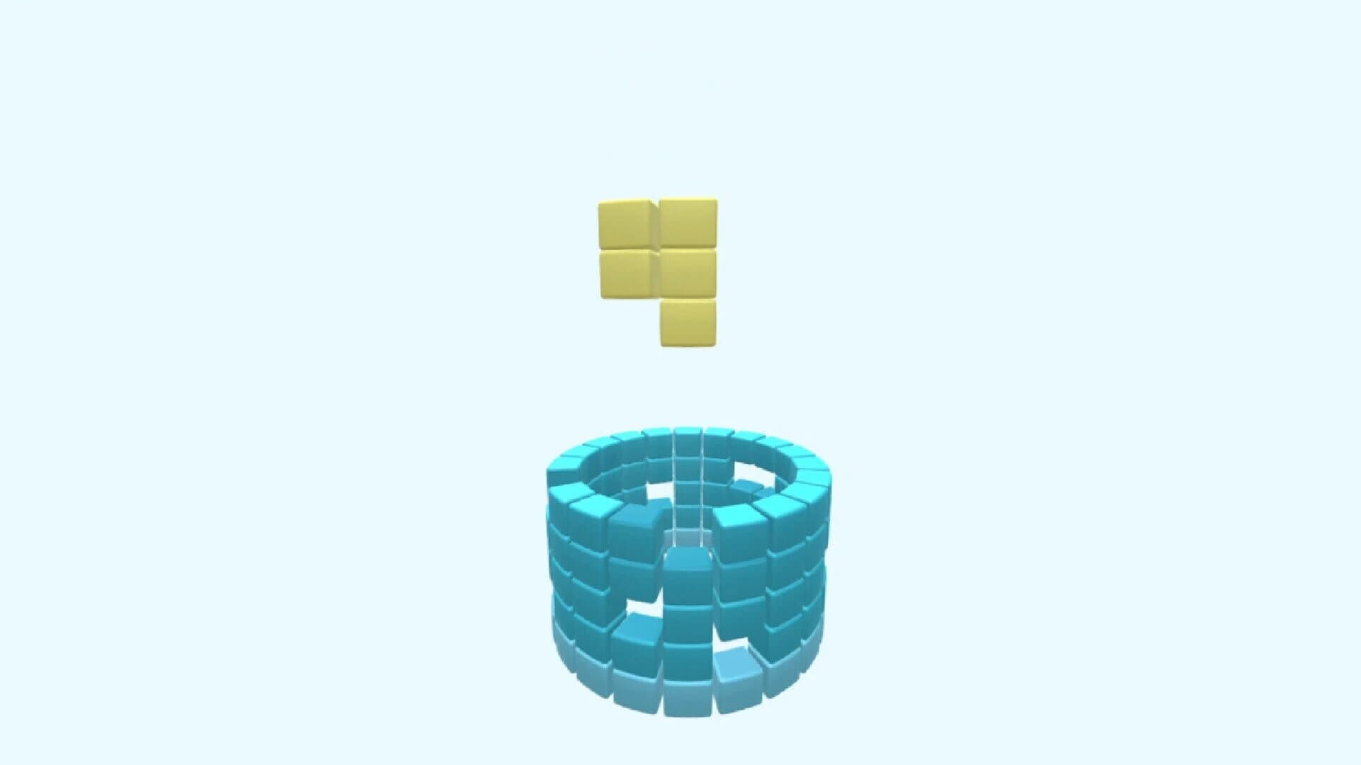 Circlebrix: Falling Bricks screenshot 2