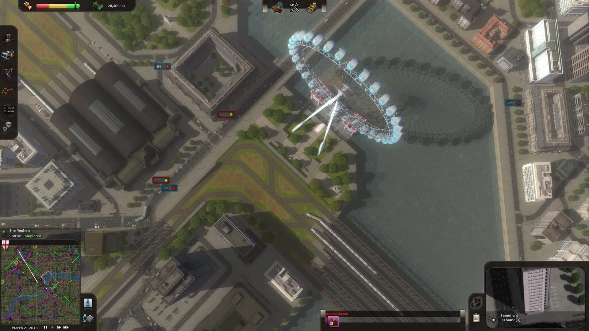 Cities in Motion: London screenshot 2