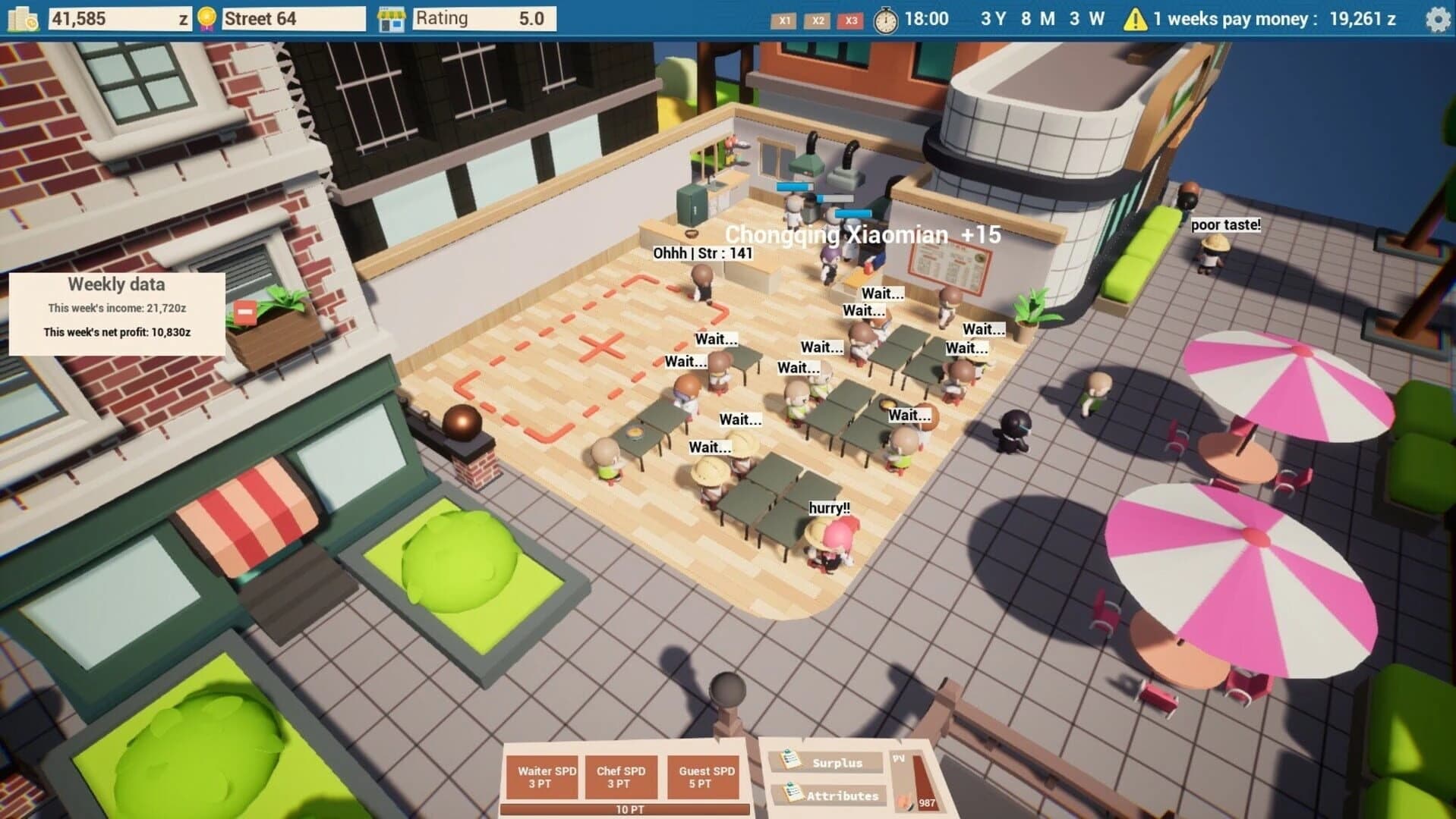 City Noodle Shop Simulator screenshot 1